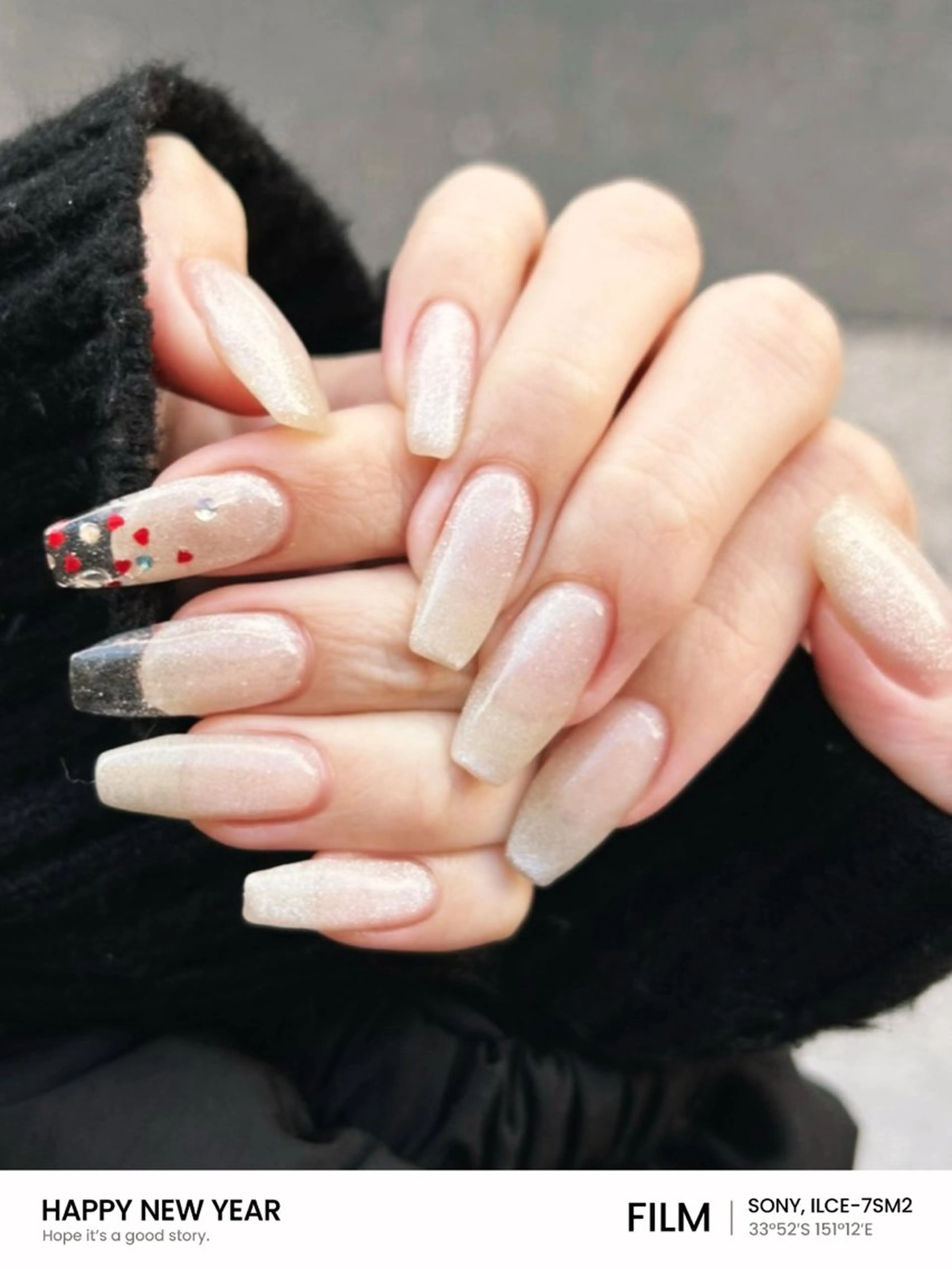 ネイル クリアネイル 長さ出し N. bebeのネイルデザイン