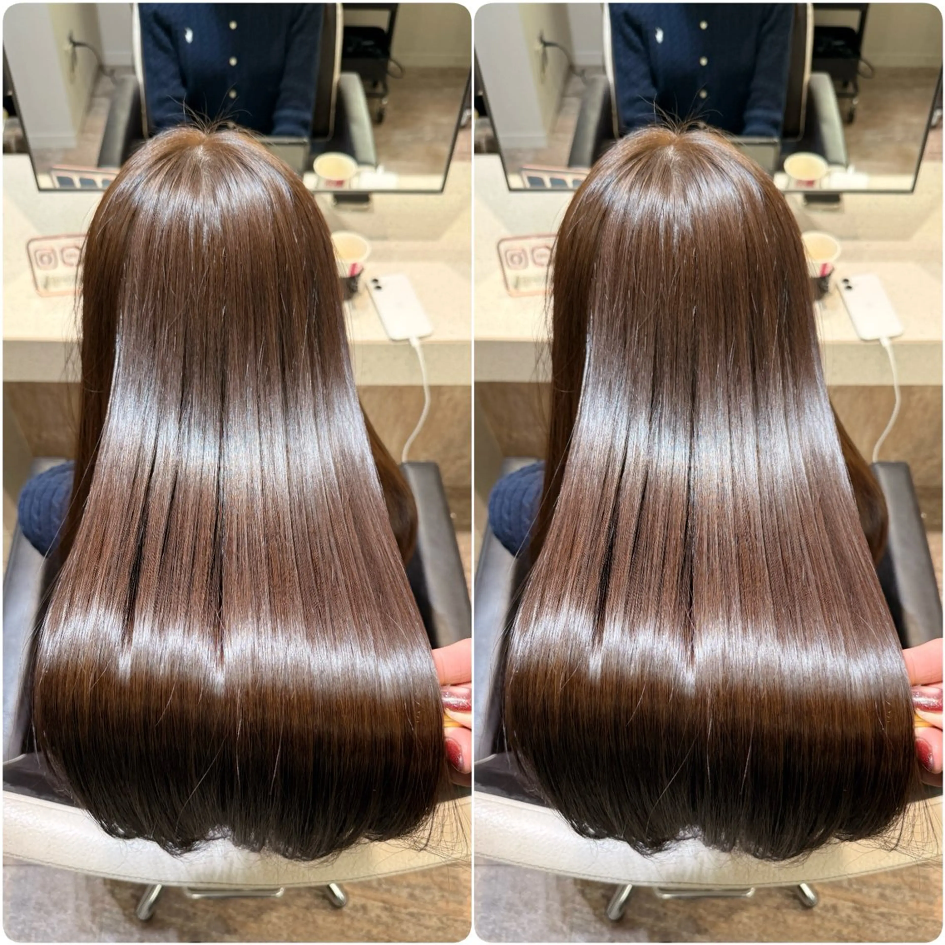 ロング カラー カット ヘアカラー トリートメント ヘッドスパ 🌹ULTOWA🌹 髪質改善/縮毛/店長のヘアスタイル