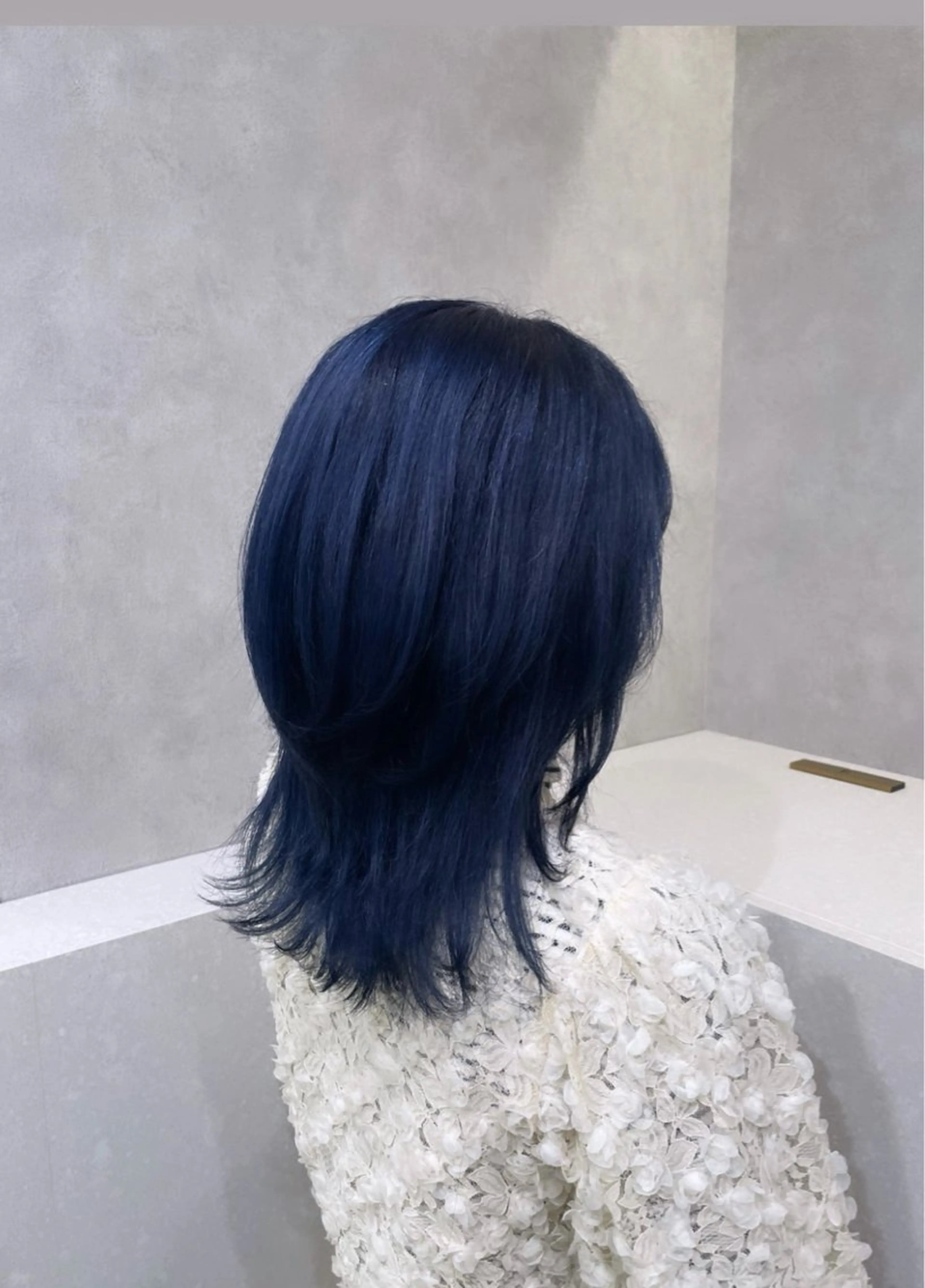 カラー ネイビーカラー カット ヘアカラー トリートメント 《ブリーチ/赤み消し /髪質改善》若松良樹のヘアスタイル