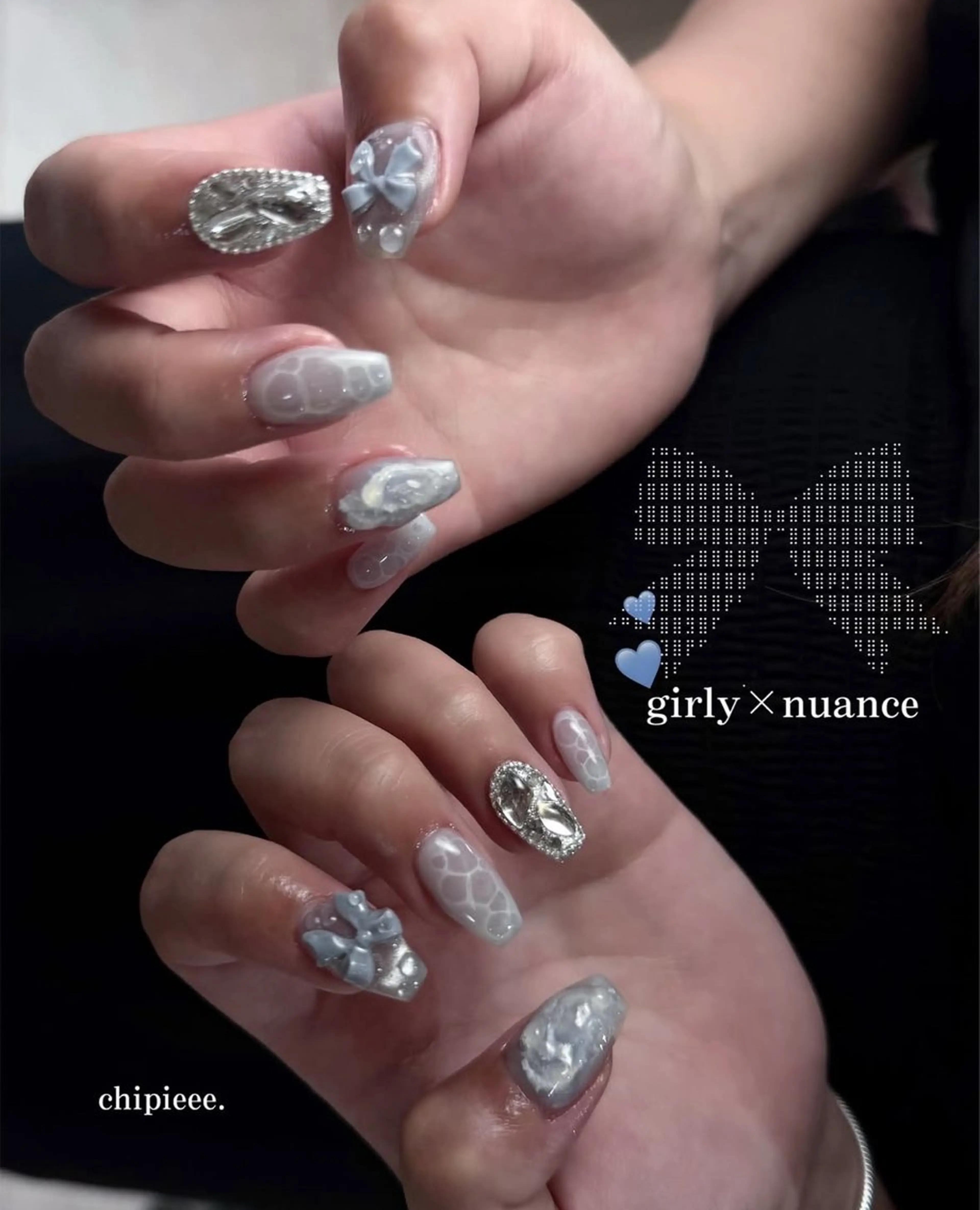 ネイル ハンドネイル chipieee kannaのネイルデザイン