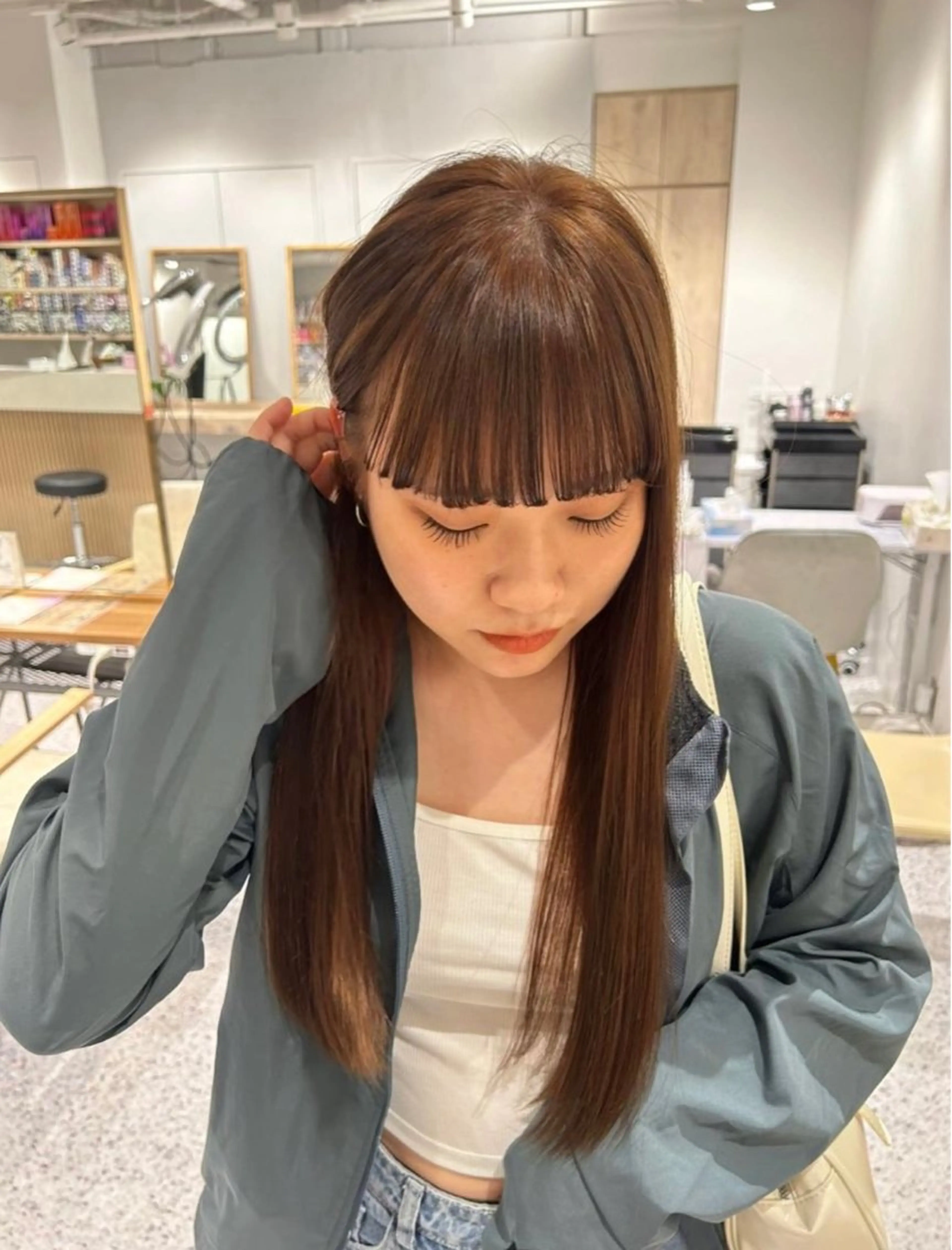 ロング ヘアカラー hair&eye🎀 /momoKaのマツエク・マツパデザイン