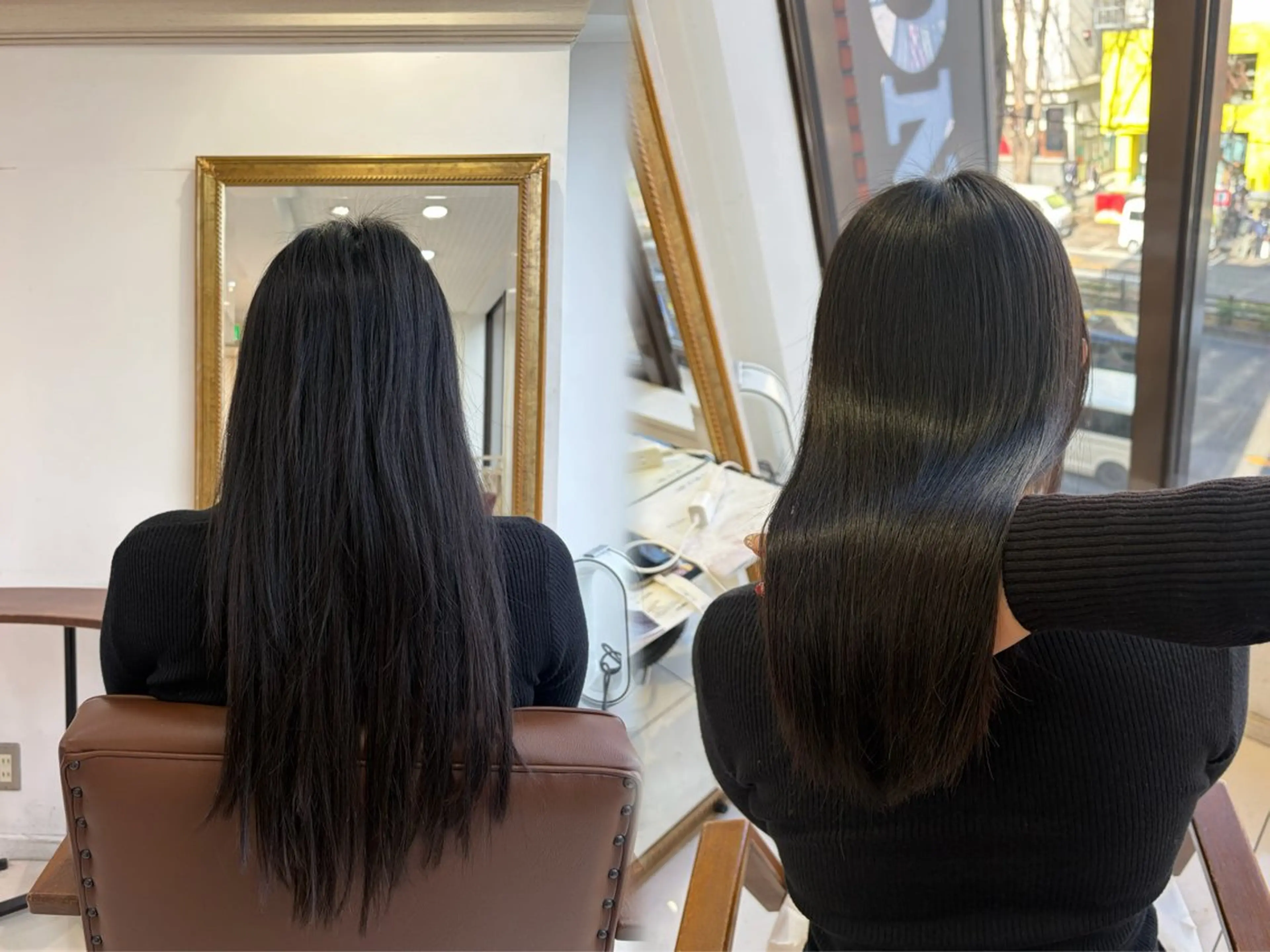 ロング 縮毛矯正 縮毛矯正 巻ける🫧縮毛矯正 💞はな🎀のヘアスタイル