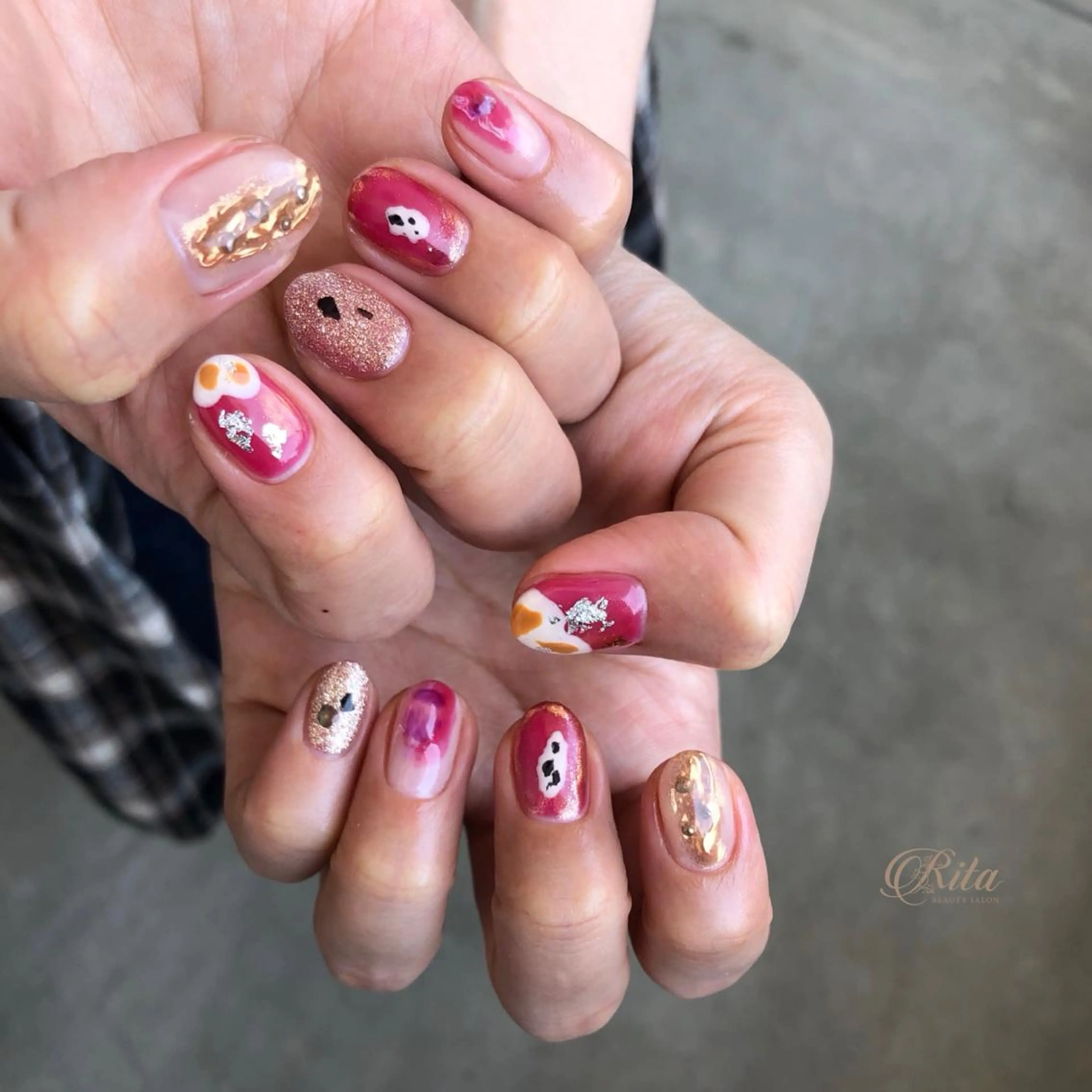 ネイル Rio 𓍼のネイルデザイン