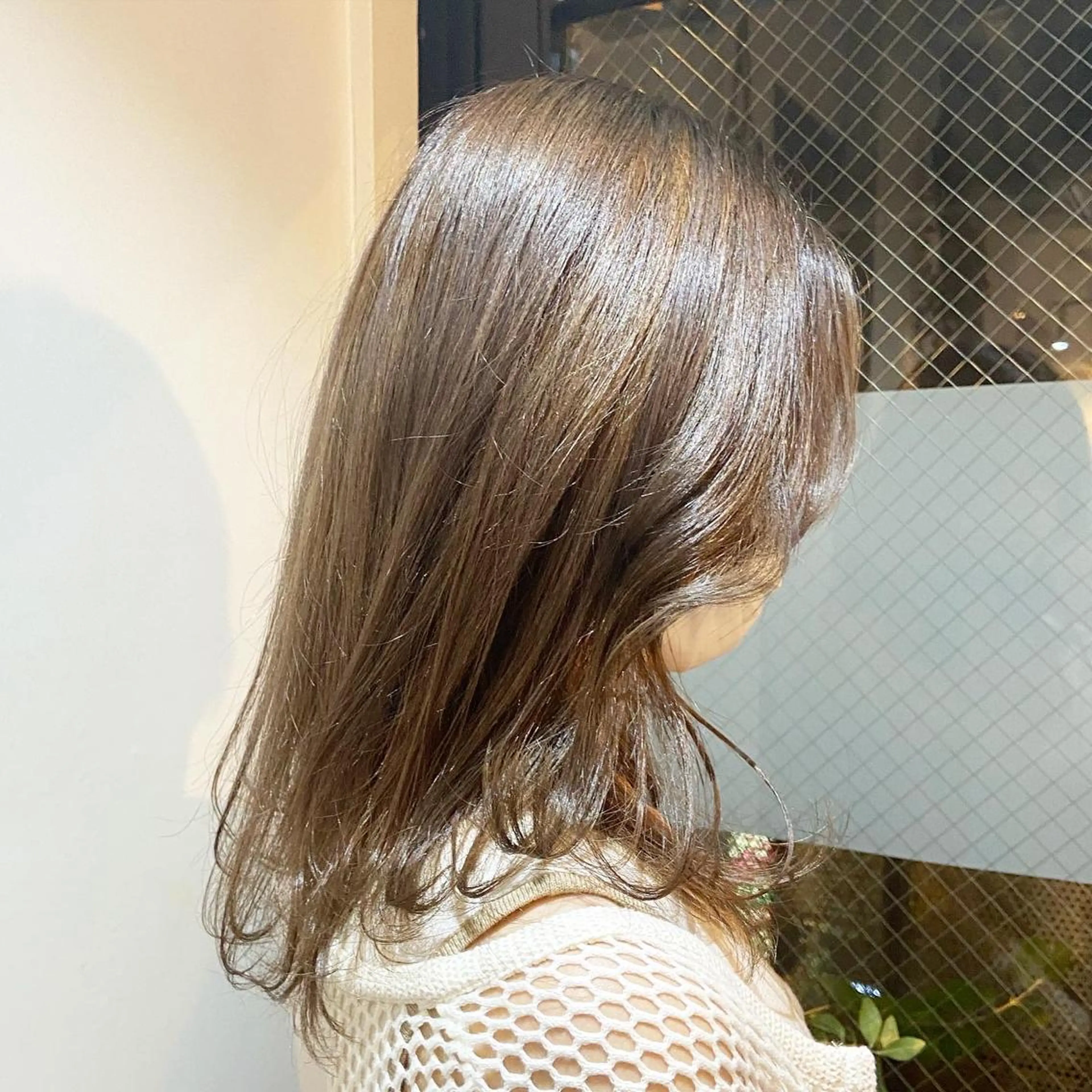 ミディアム カラー ブリーチ 透明感カラー/ 加瀬たまものヘアスタイル