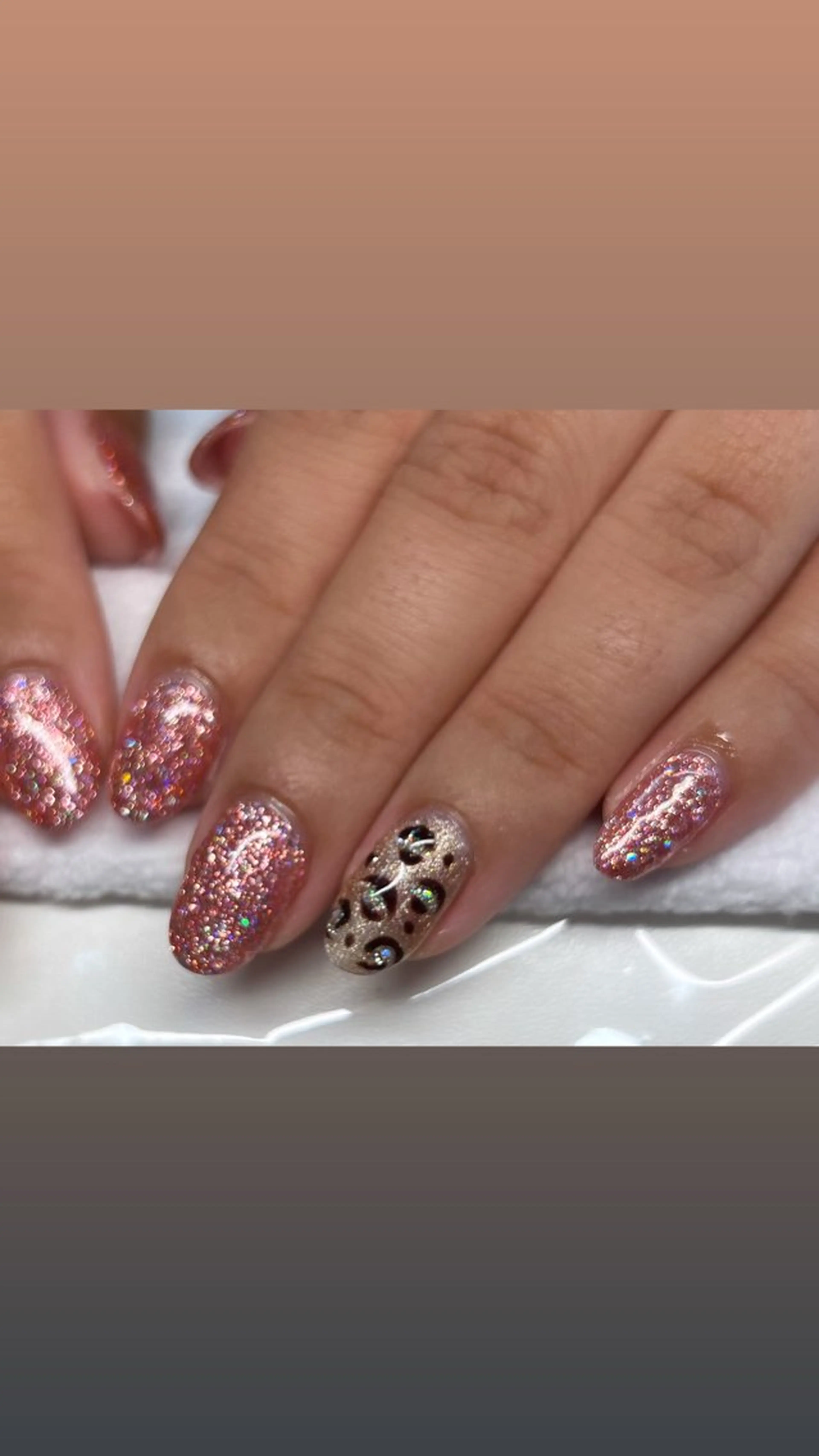 ネイル アニマル柄 アートネイル Lily nailのネイルデザイン