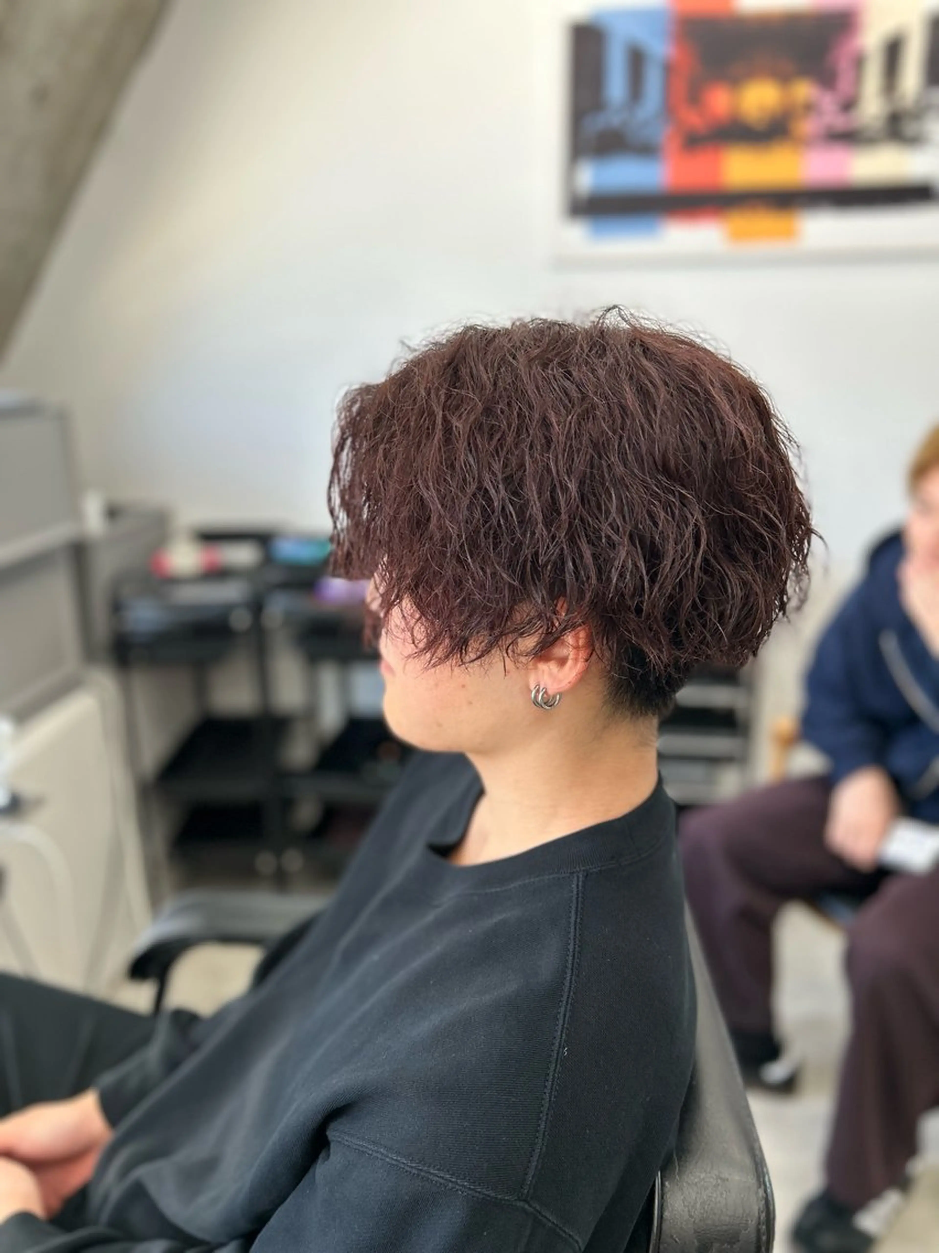ショート カラー メンズ カットモデル募集中 新潟万代/ 蒼太朗のヘアスタイル