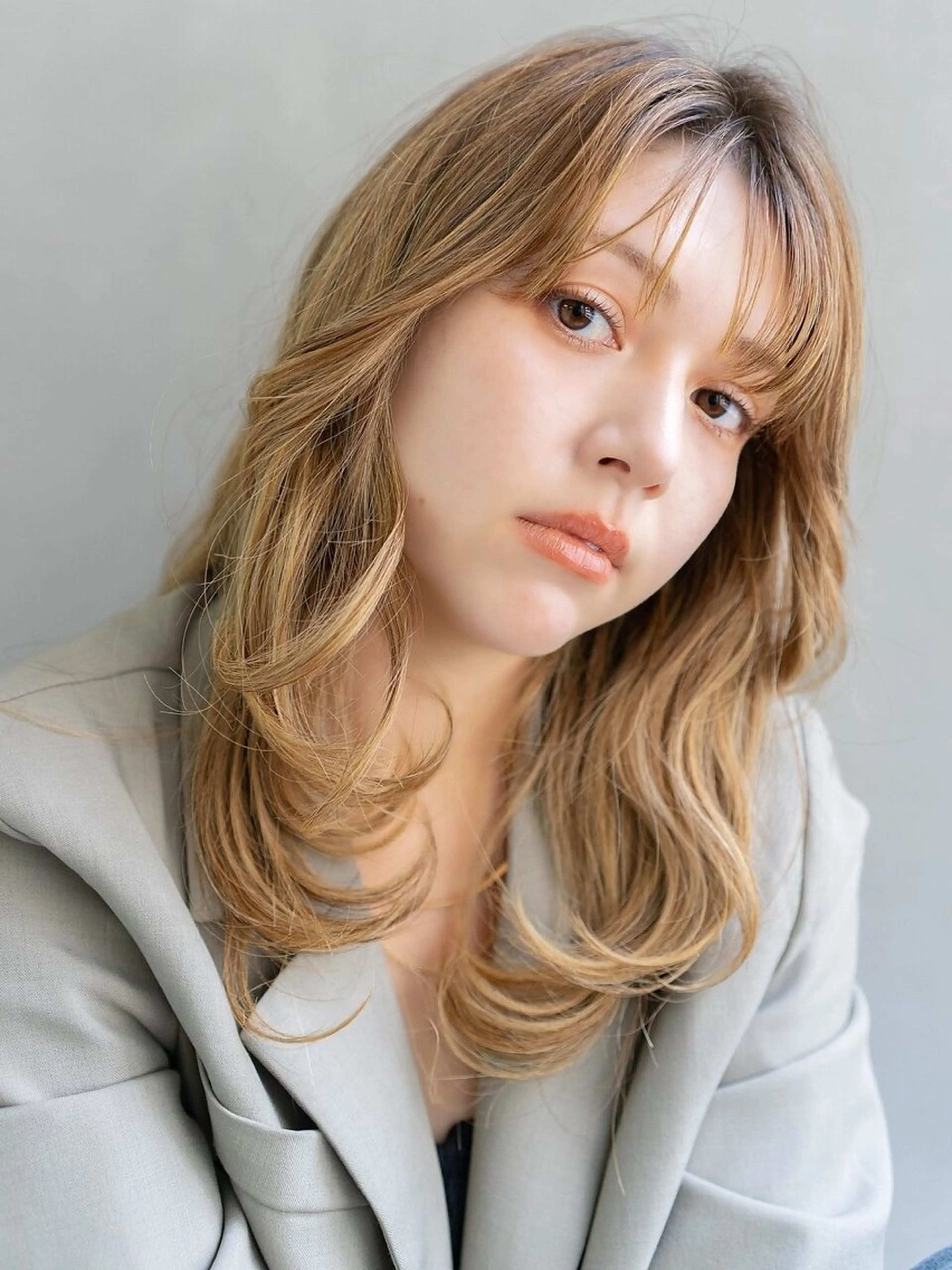 セミロング パーマ ヘアアレンジ カット ヘアカラー トリートメント ヘッドスパ ヘアセット ✨🧸チバ ダイスケ🧸✨のヘアスタイル