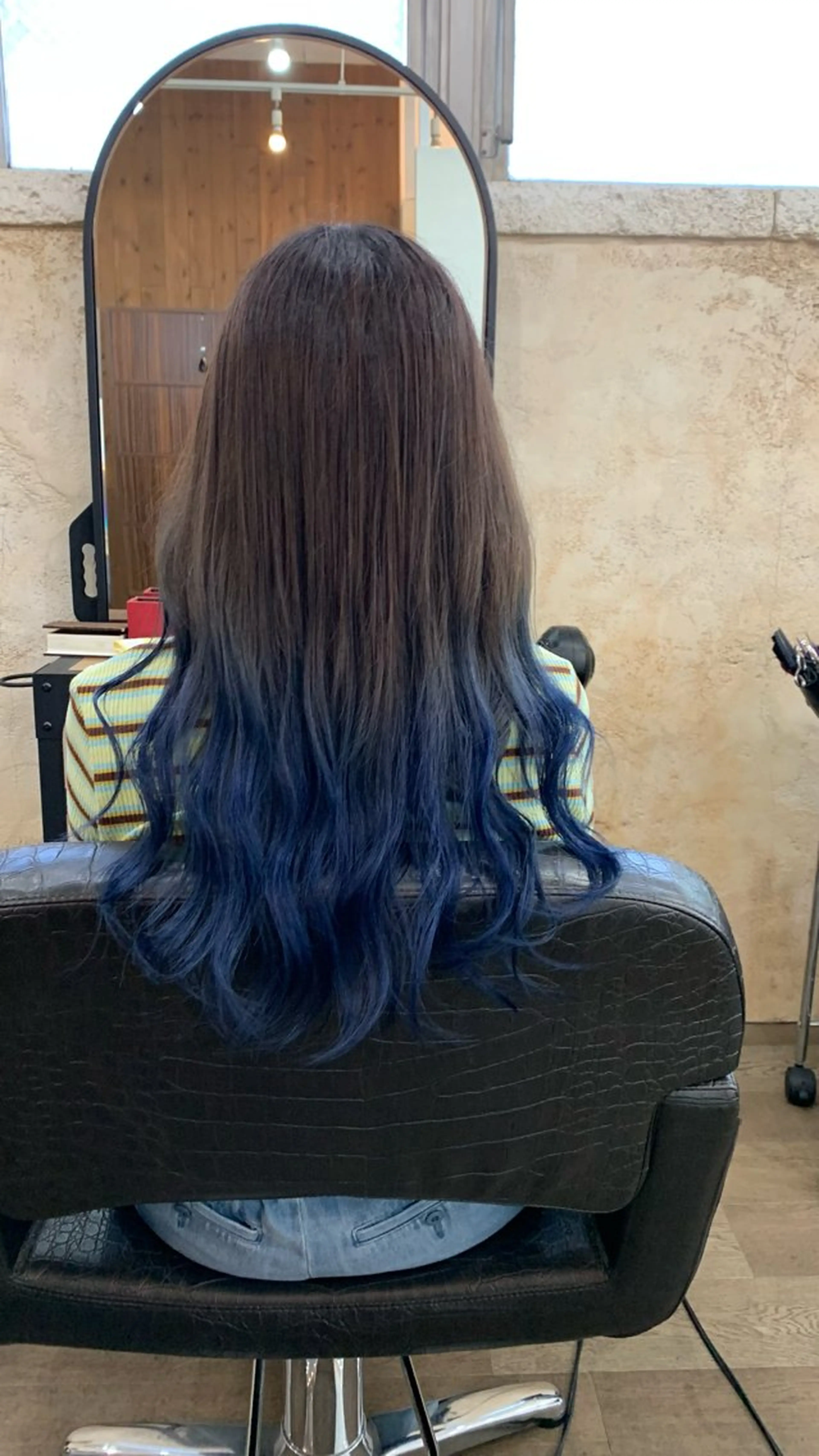 ロング カラー チバ ヒロトのヘアスタイル