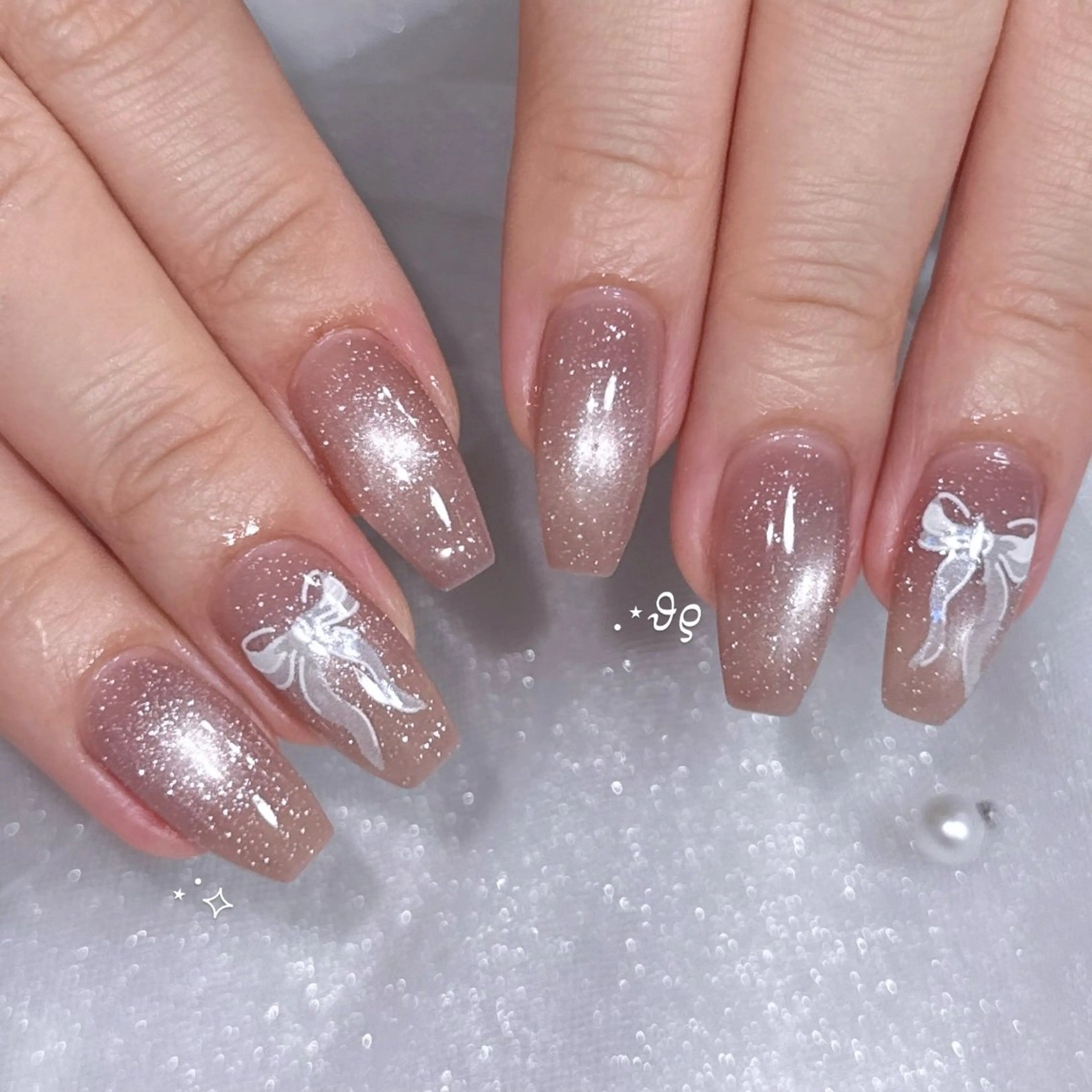 ネイル マグネットネイル ハンドネイル Leliennail 🎀ハシグチのネイルデザイン