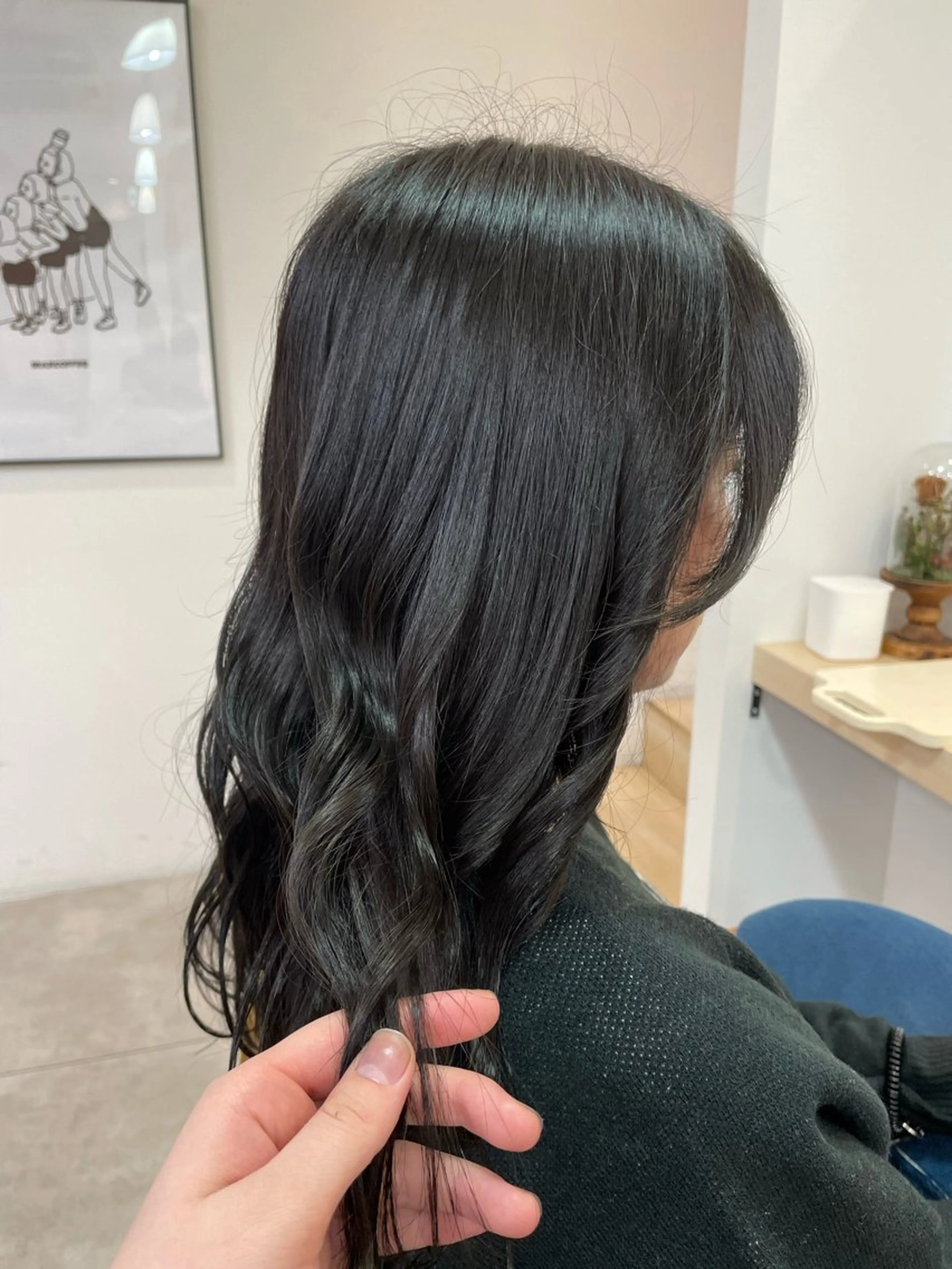 ロング カラー メンズモデル/金山・ 栄美容院/田口流名のヘアスタイル