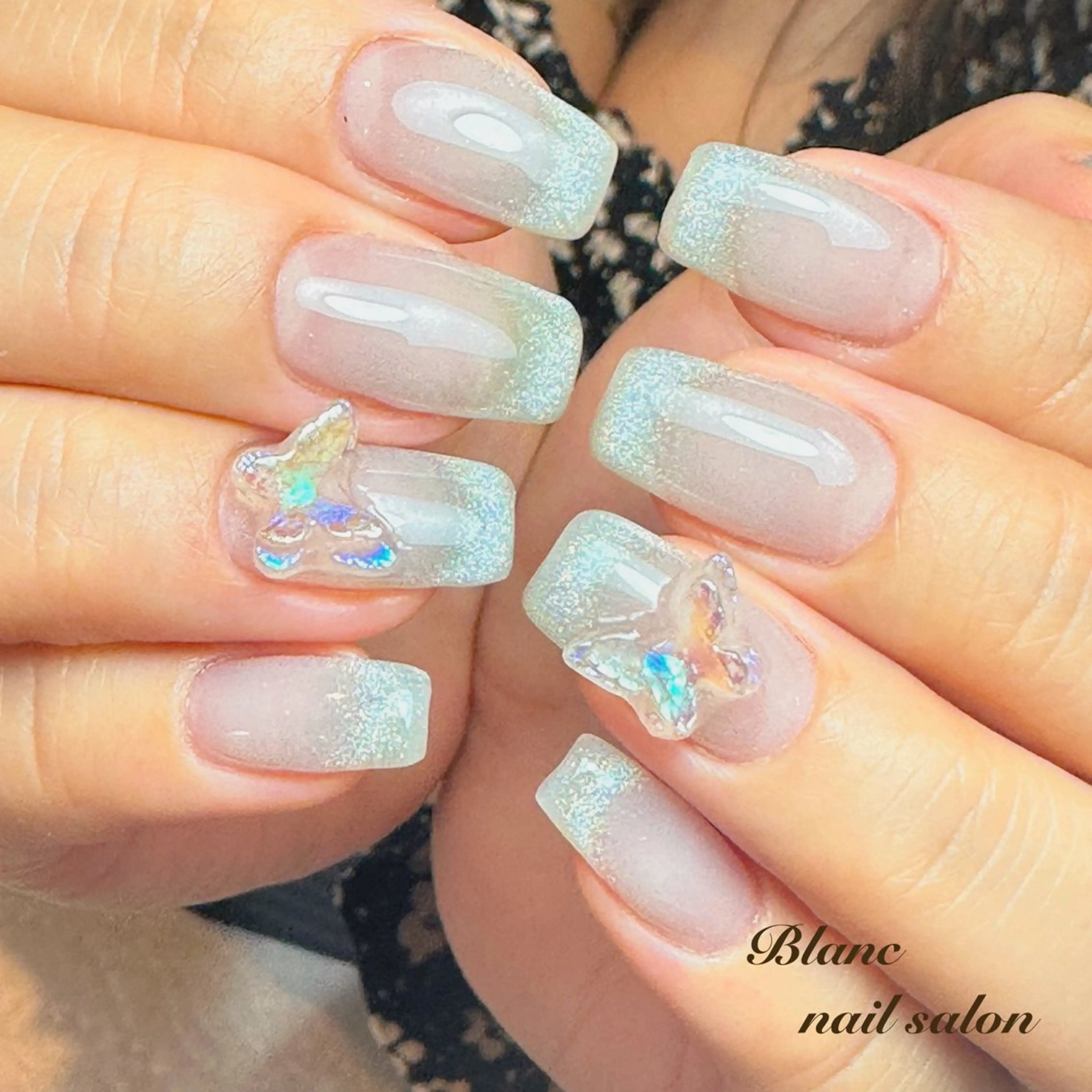 セミロング Blanc ブランのネイルデザイン