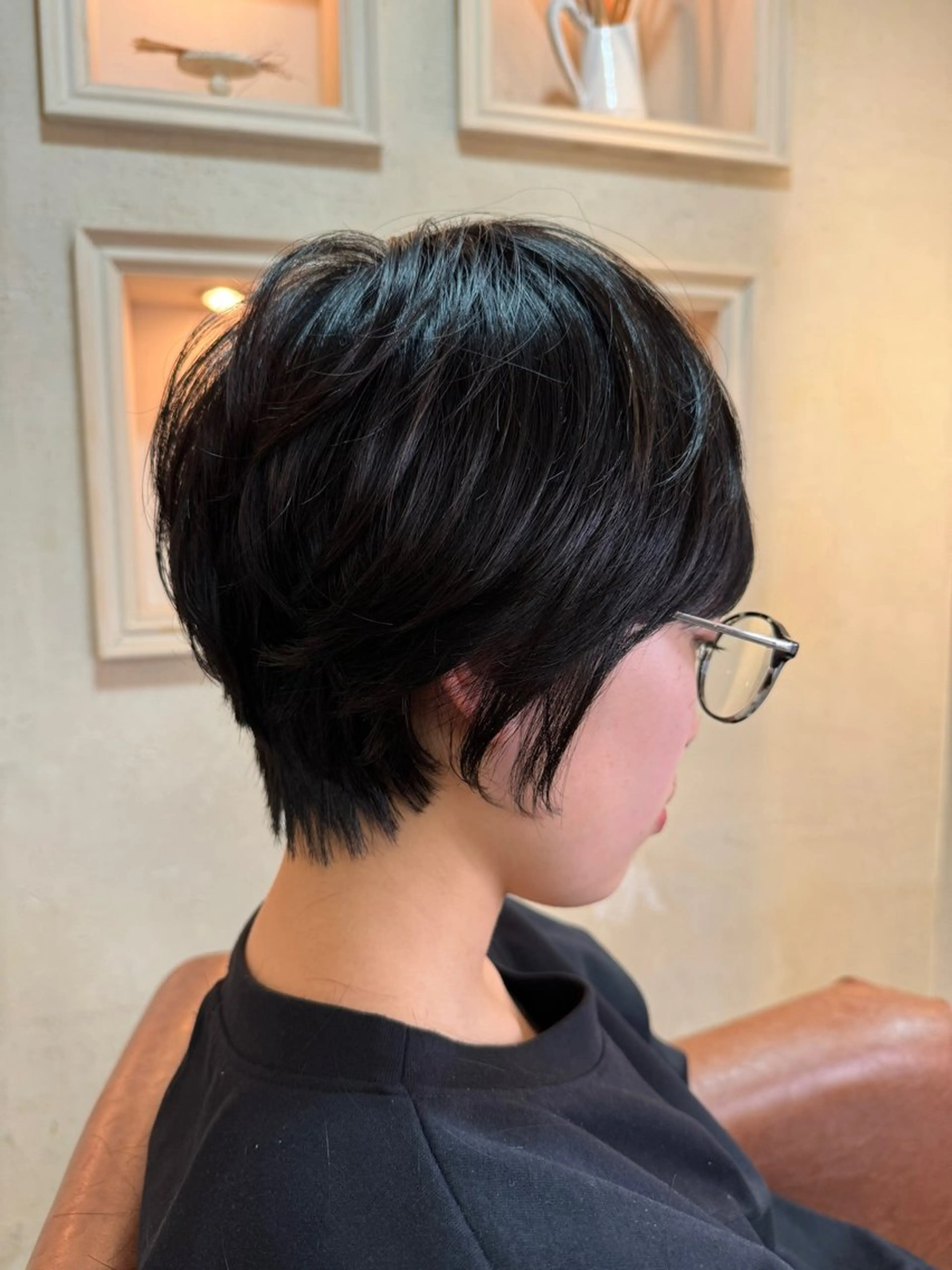 ショート 似合わせカット ショートヘア 前平 友慈のヘアスタイル