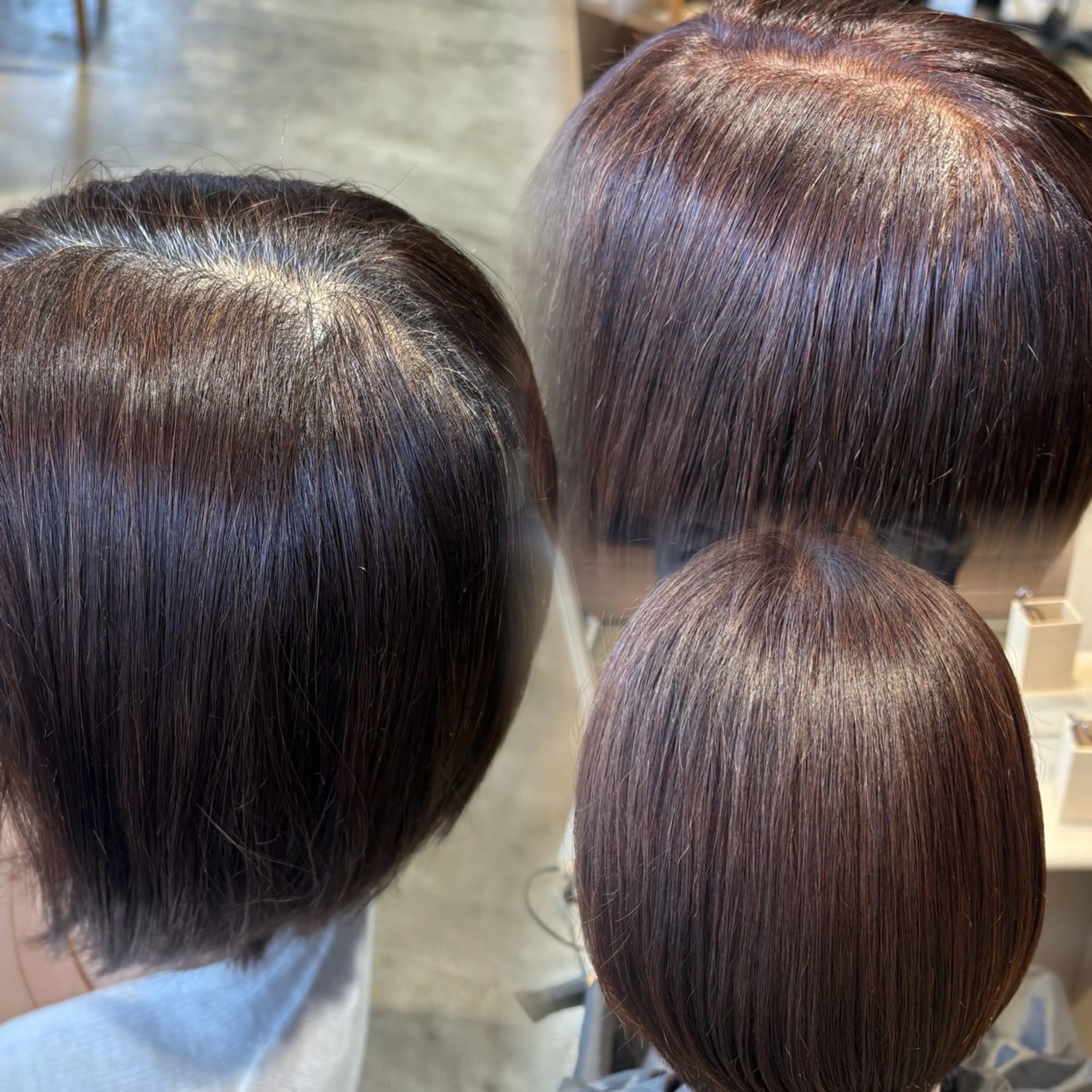 カラー ヘアカラー 菜愛 ななのヘアスタイル