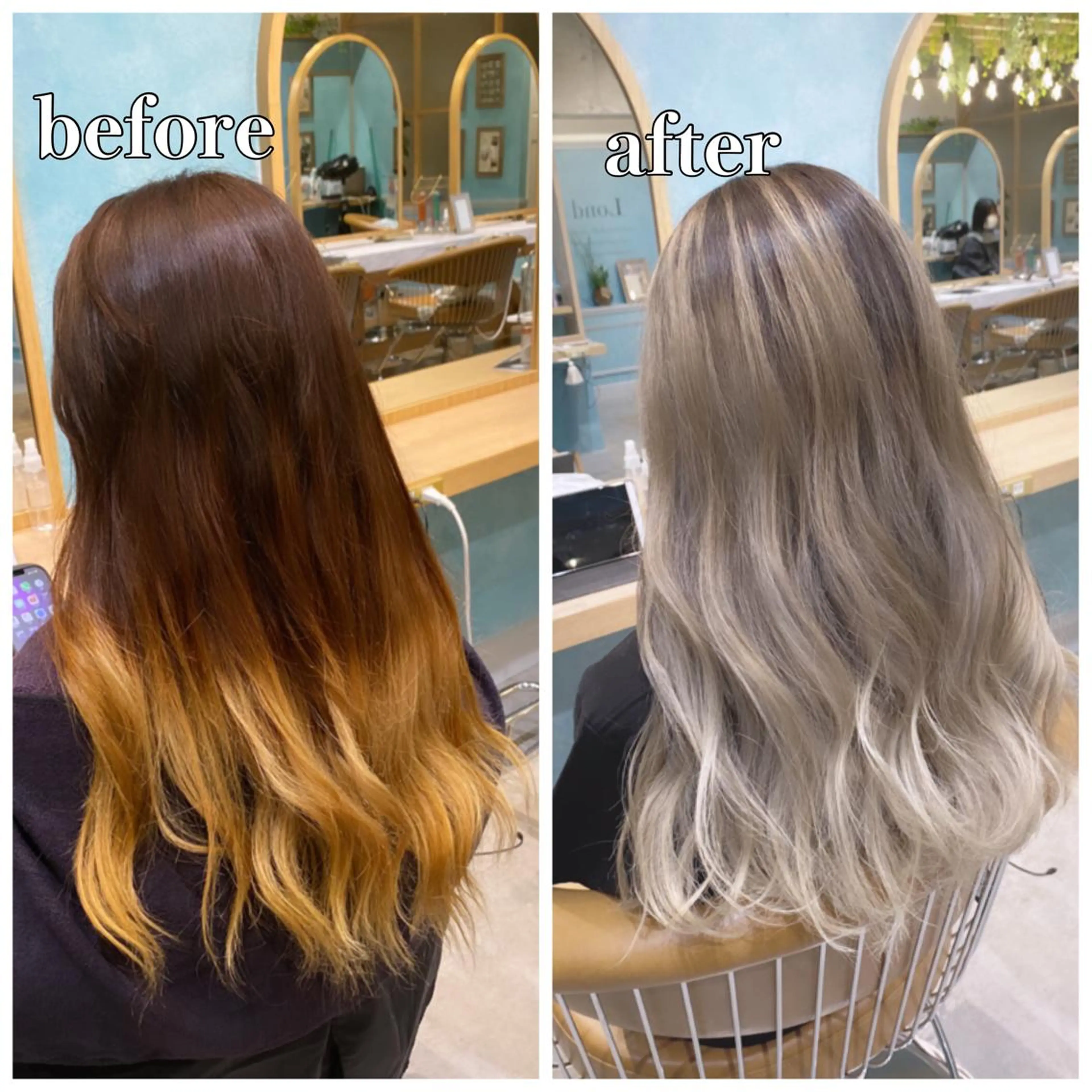 ロング カラー 🌈ブリーチ特化🌈 MINATOのヘアスタイル