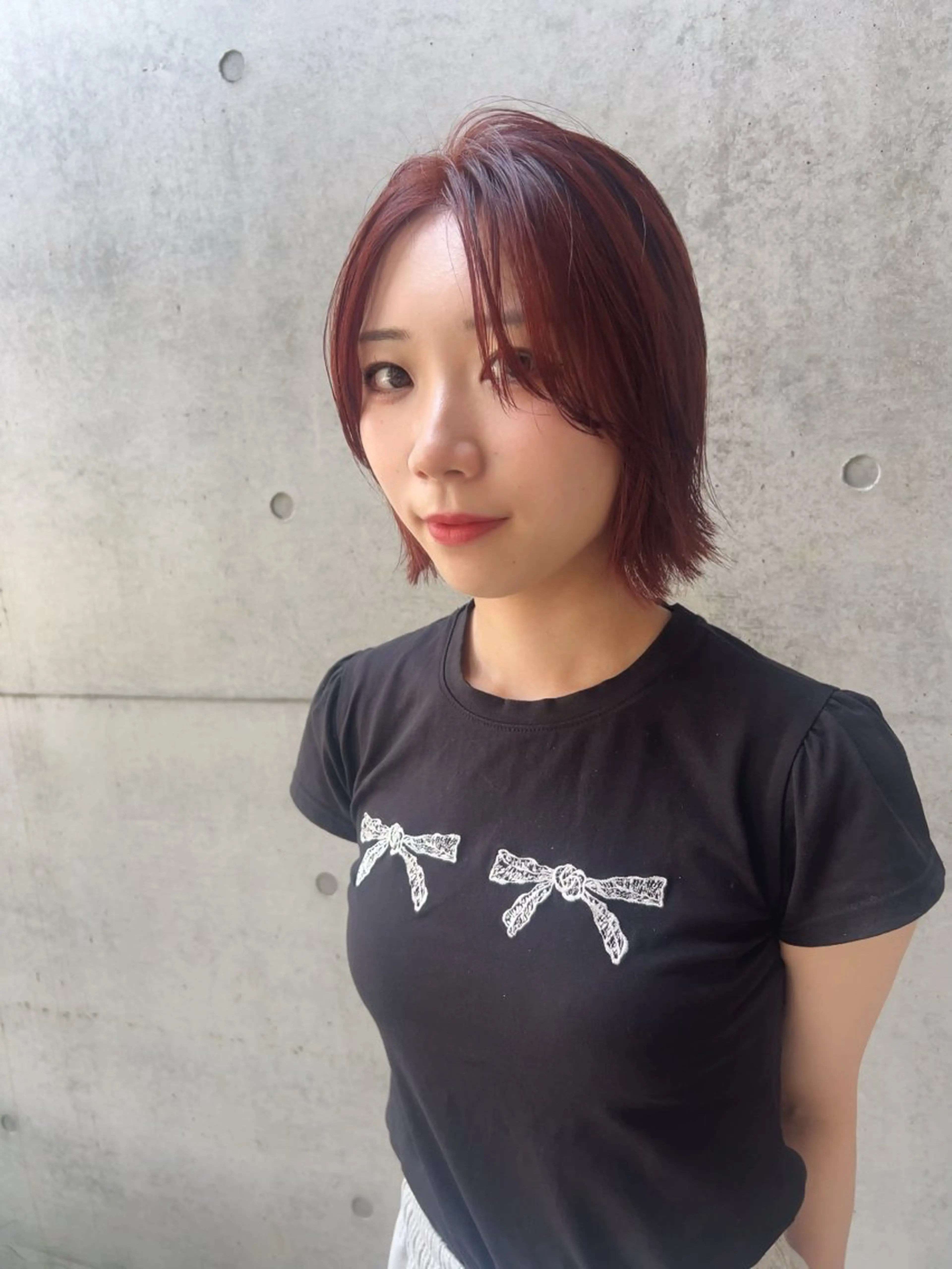 【ブリーチなし◎】透明感ダブルカラー（アディクシー&ケアカラー使用）の写真