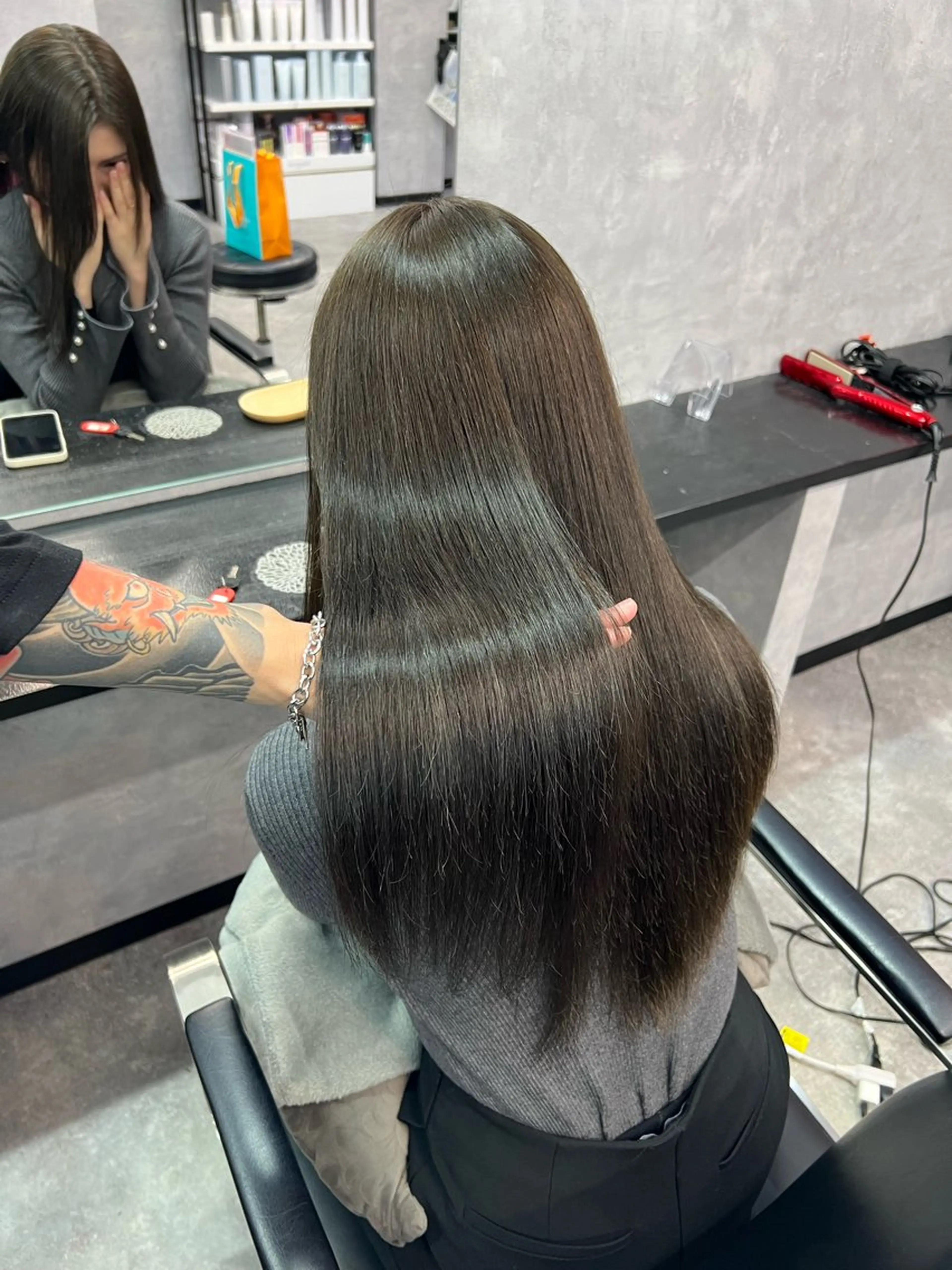 ロング 藤本 翔己のヘアスタイル