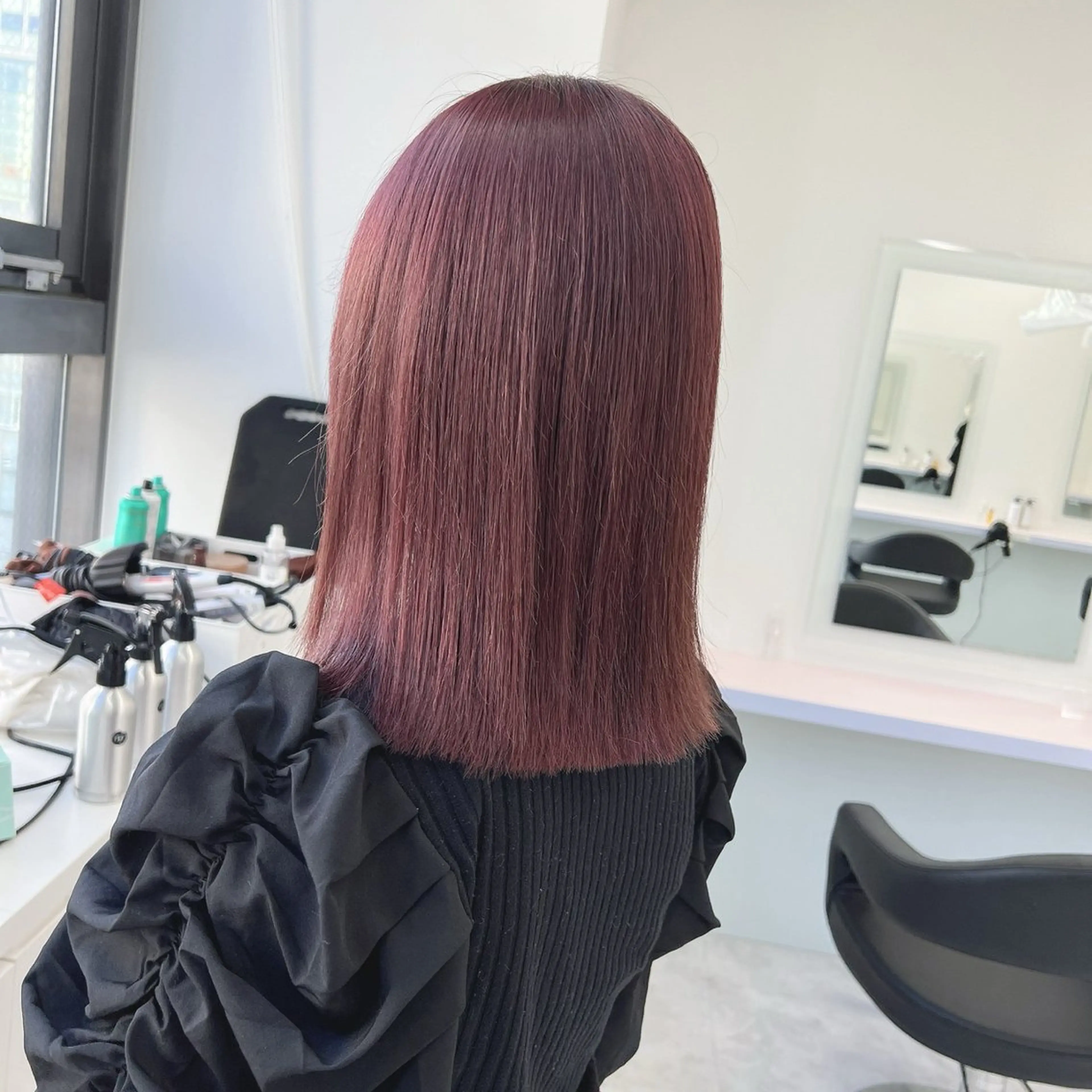 ミディアム カラー パーマ ヘアアレンジ メンズ 🤍透明感カラー🤍 似合わせ🤍AINEのヘアスタイル