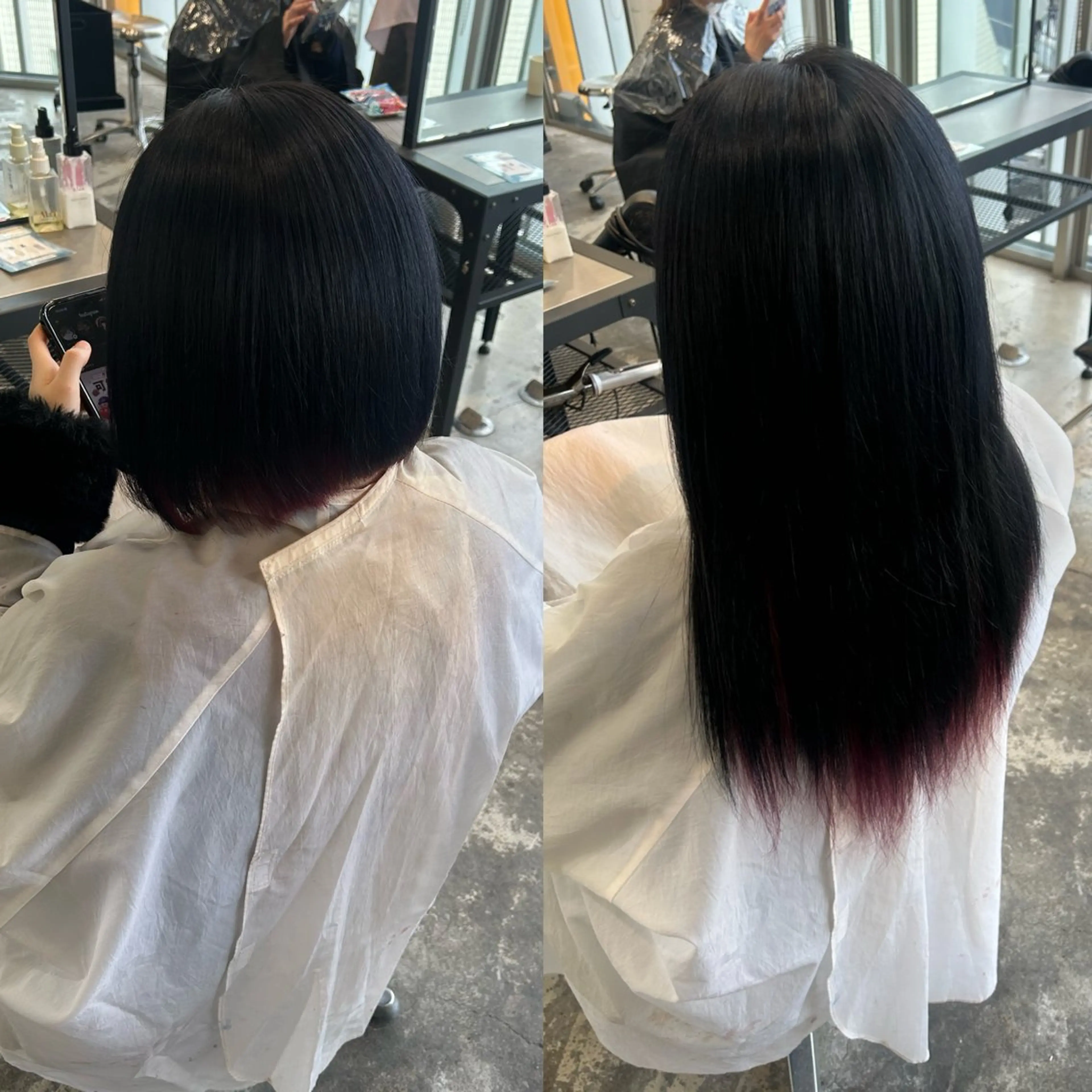 ロング エクステ ヘアカラー エクステ 🎀ブリーチ×艶髪 🎀 ♡さや♡のヘアスタイル