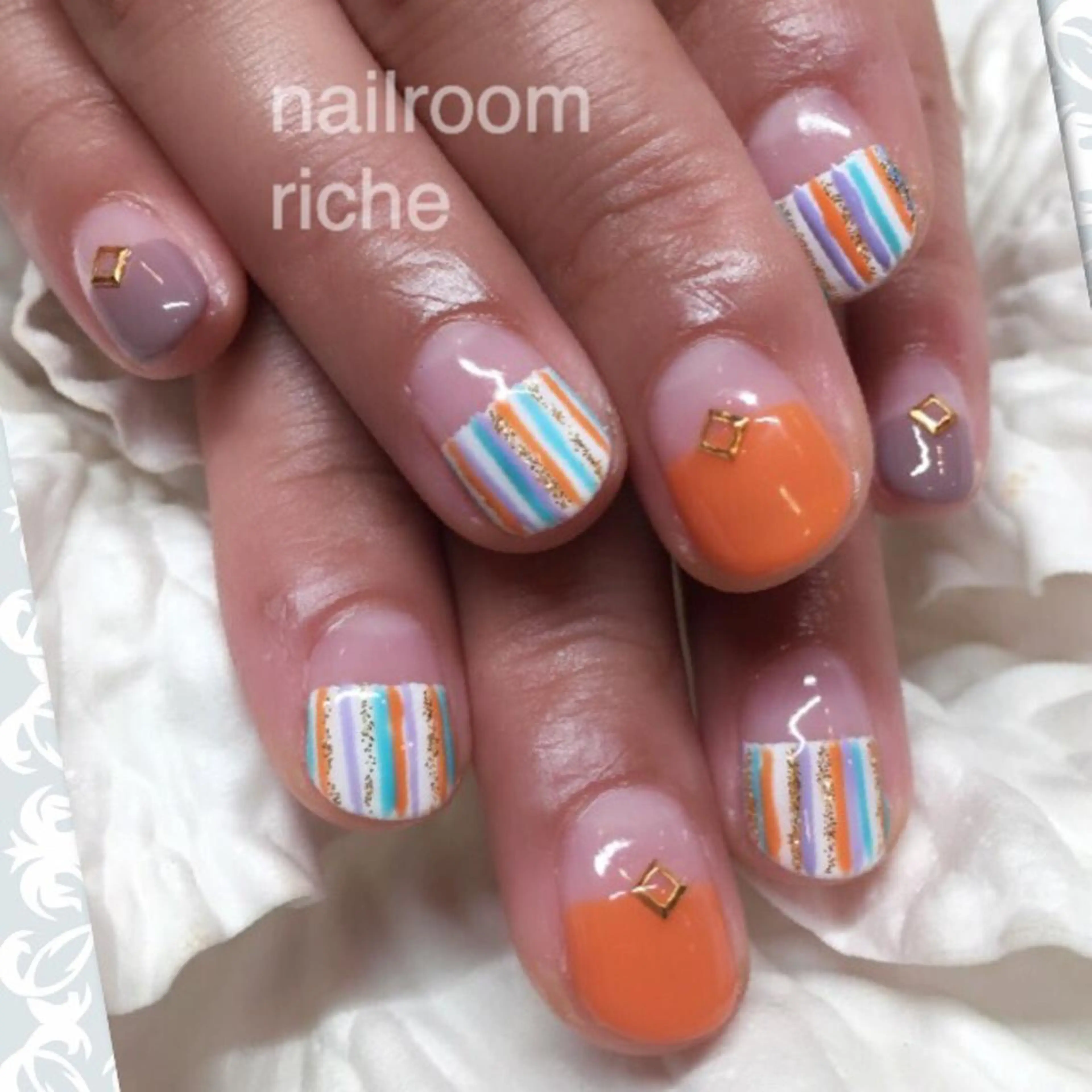 ネイル ハンドネイル nailroom richeのネイルデザイン