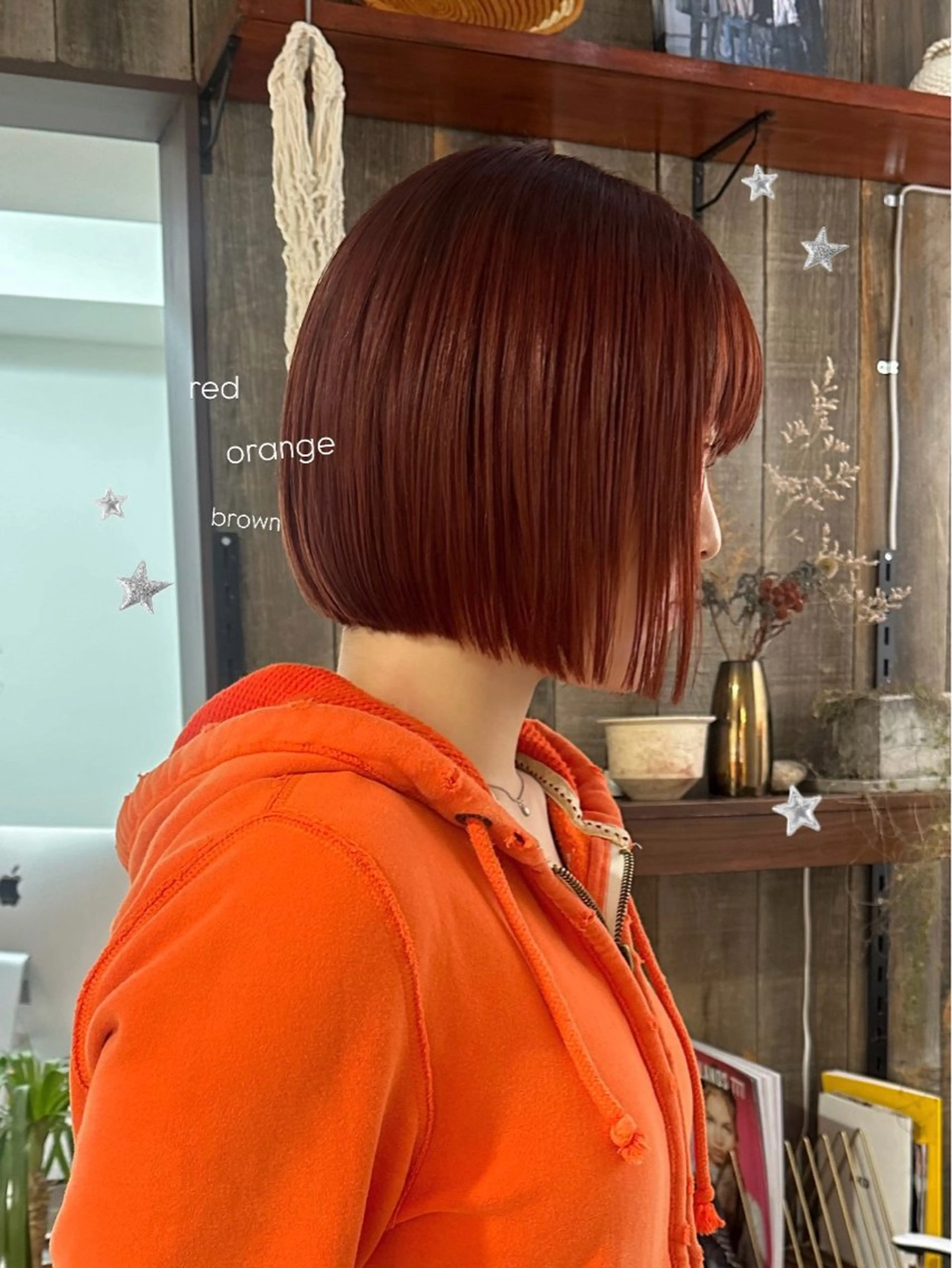 ショート カラー 暖色カラー/レイヤー 🌙 オノユリカのヘアスタイル