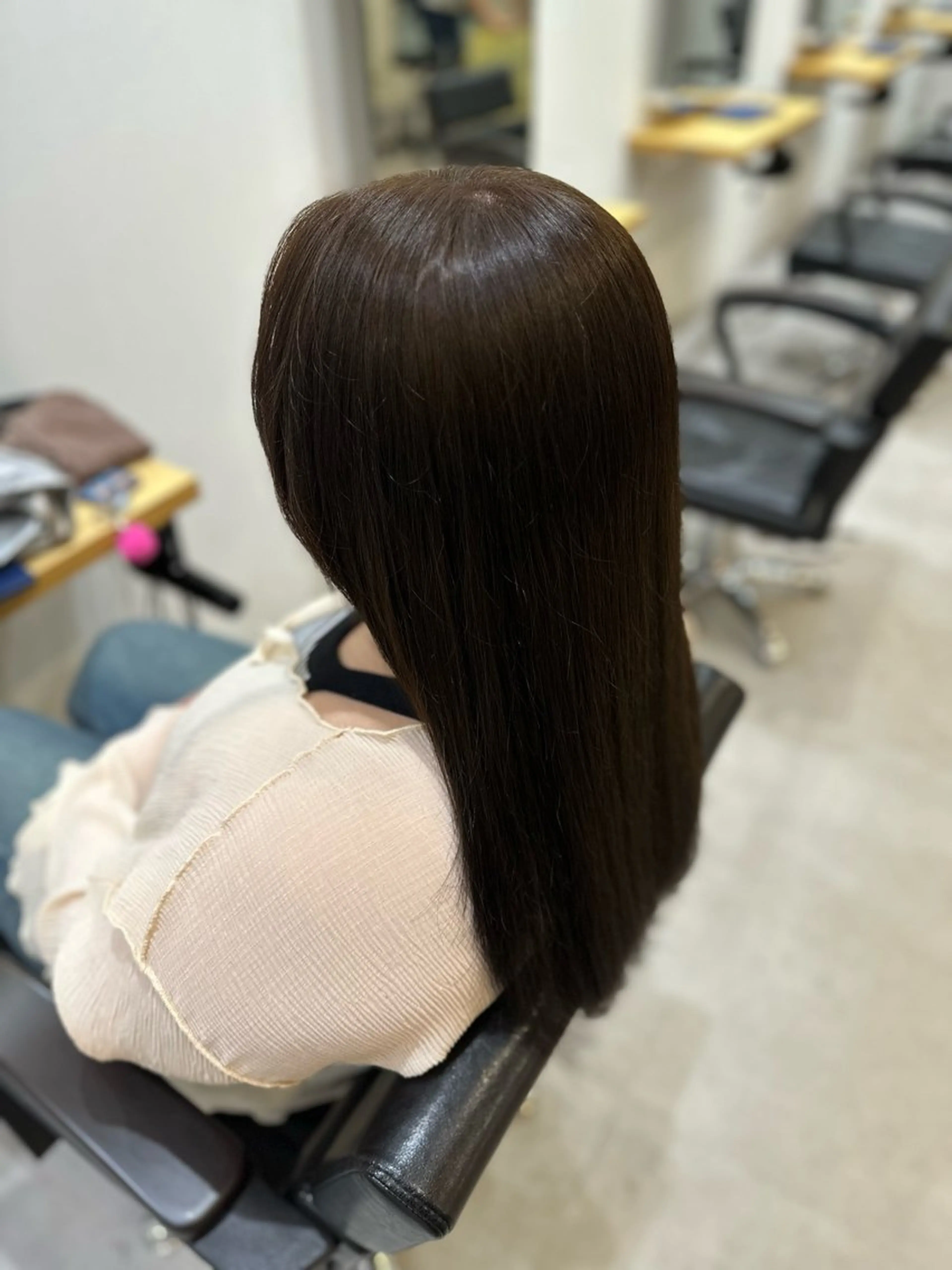 ロング Agu hair noman マナのヘアスタイル