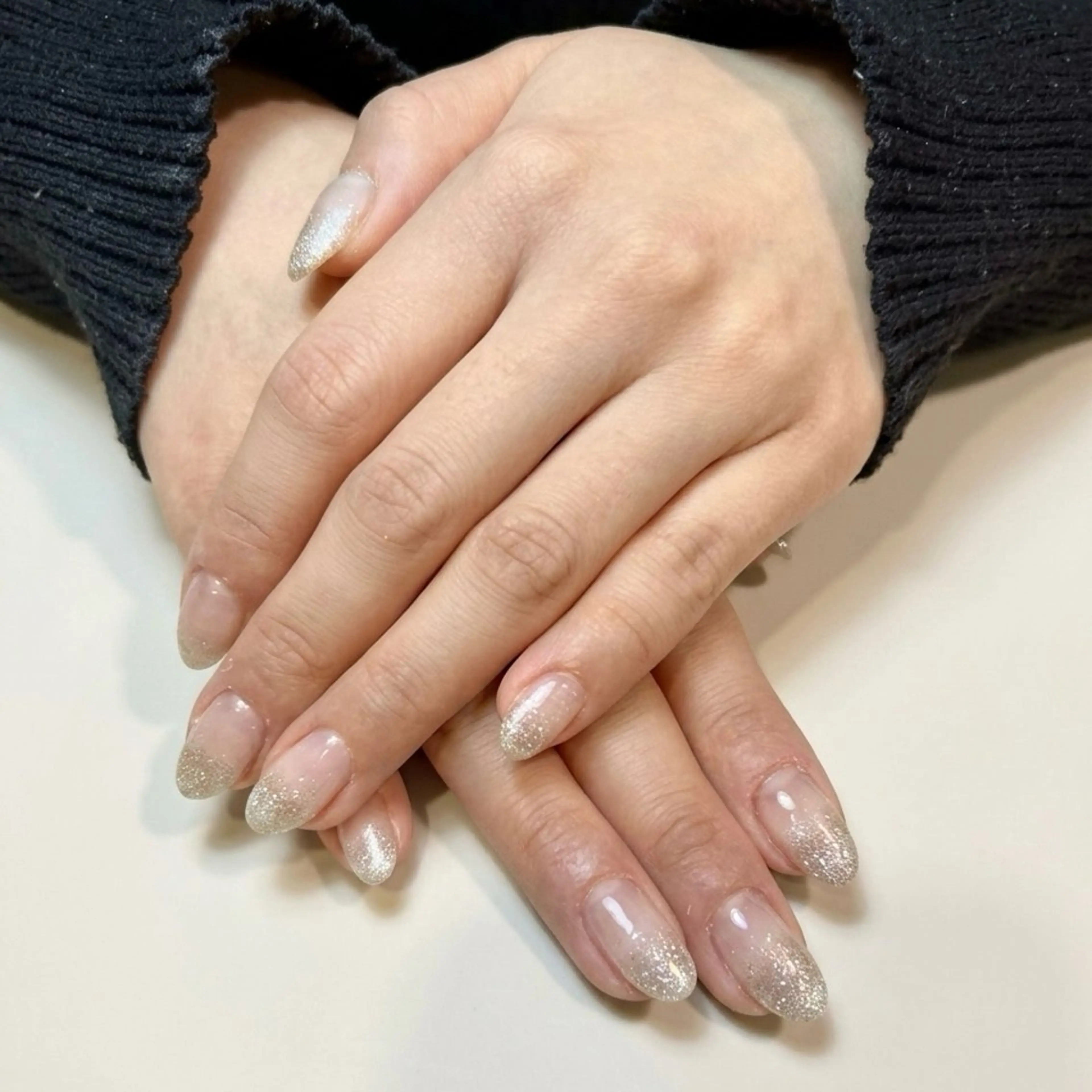 オフ込·ラメグラデーション🙌🏻(モデル募集)の写真