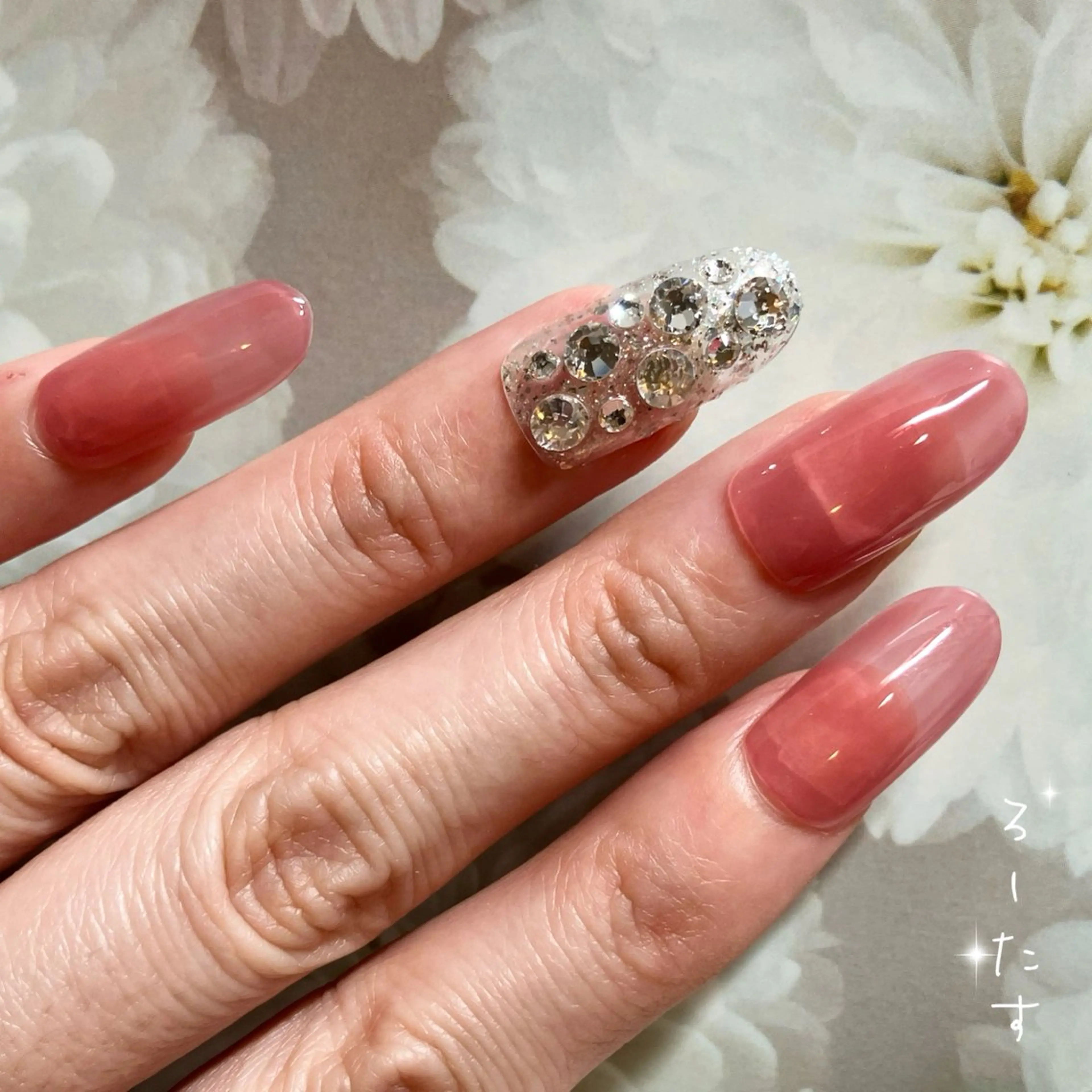 ネイル ハンドネイル マオジェル導入サロン ♡ろーたすのネイルデザイン