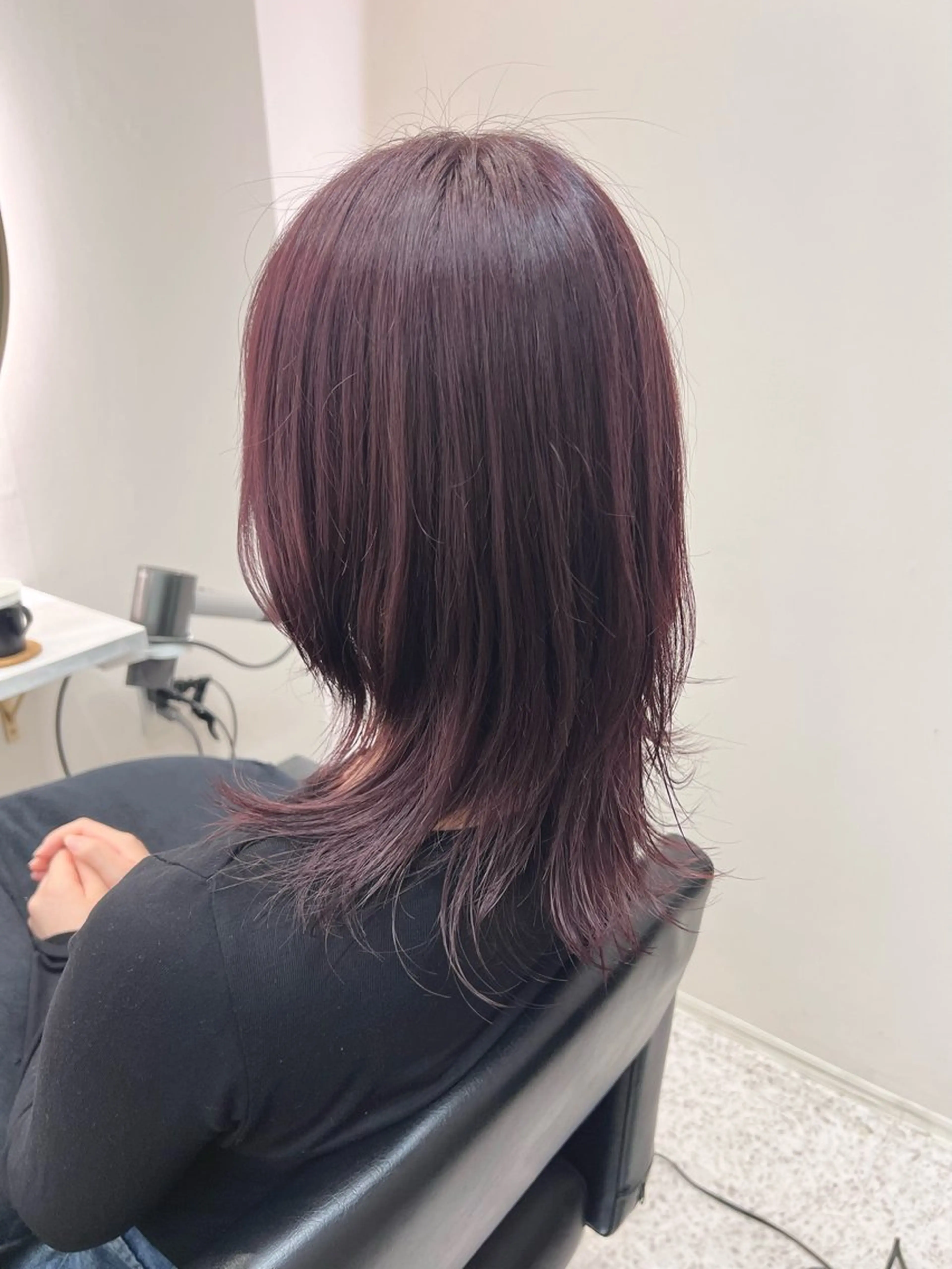 ミディアム 髪質改善 ヒデのヘアスタイル