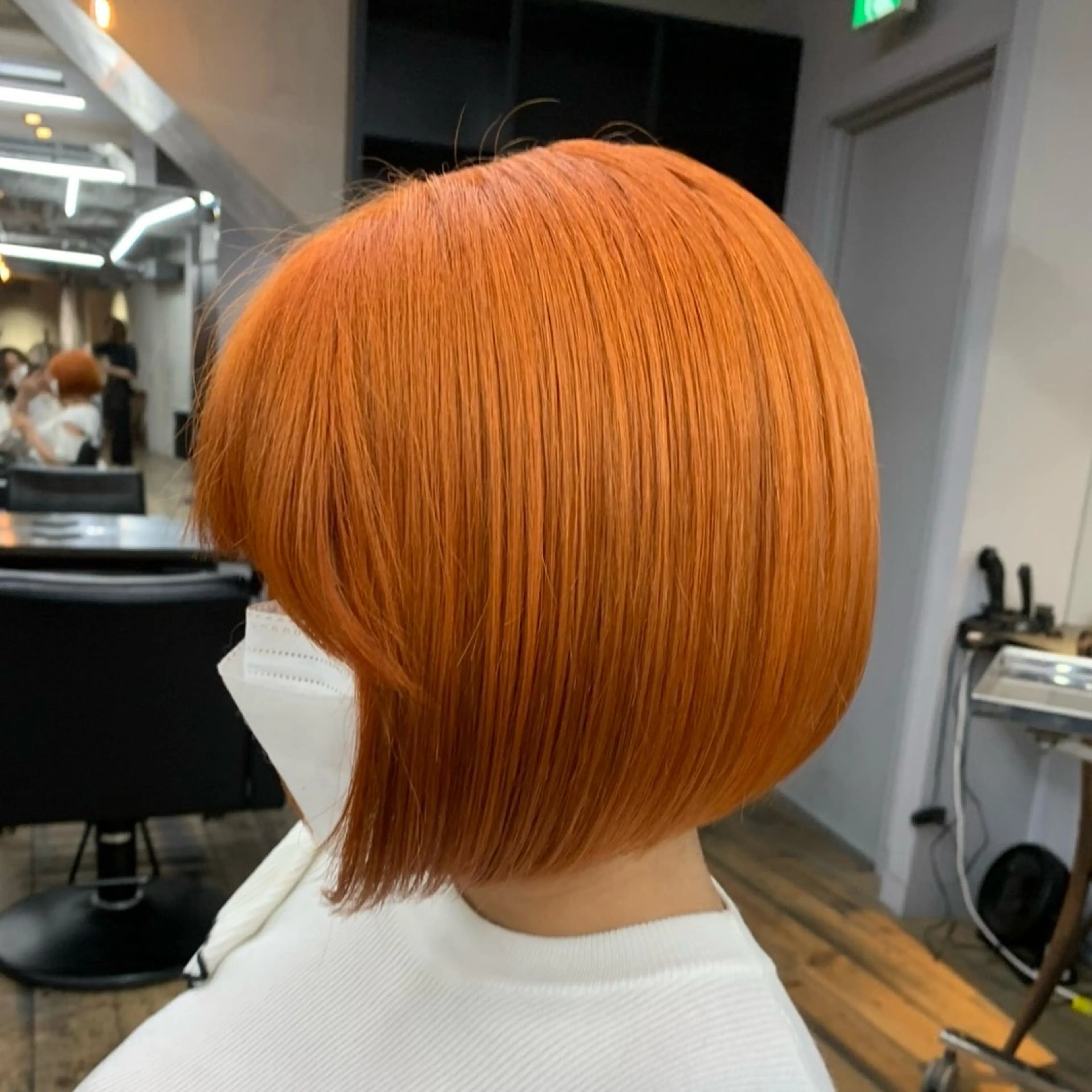 ショート カット ヘアカラー トリートメント 👾坂田 天音👾のヘアスタイル