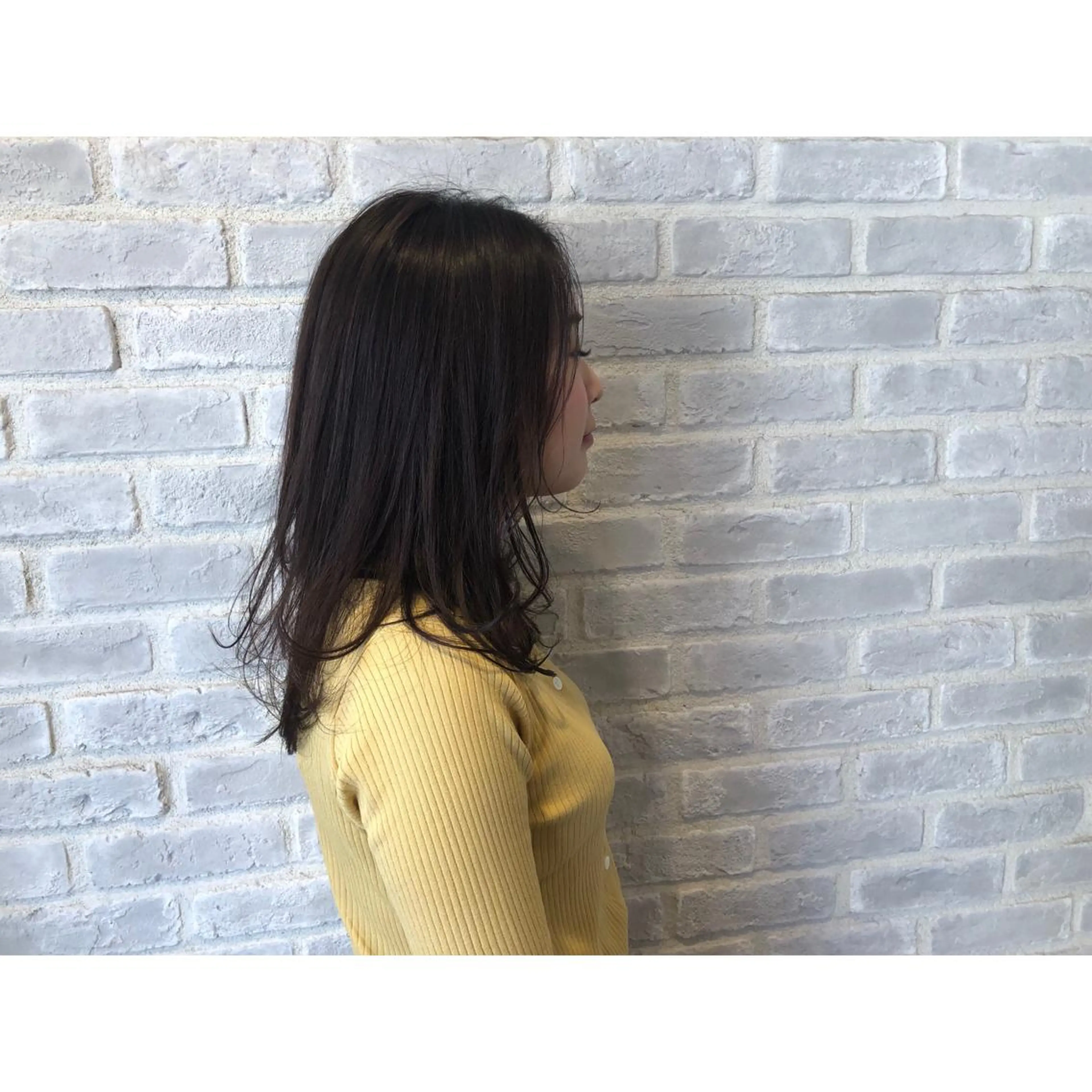 セミロング カラー パーマ ヘアアレンジ メンズ キッズ ネイル マツエク・マツパ 藤井 菜緒のヘアスタイル