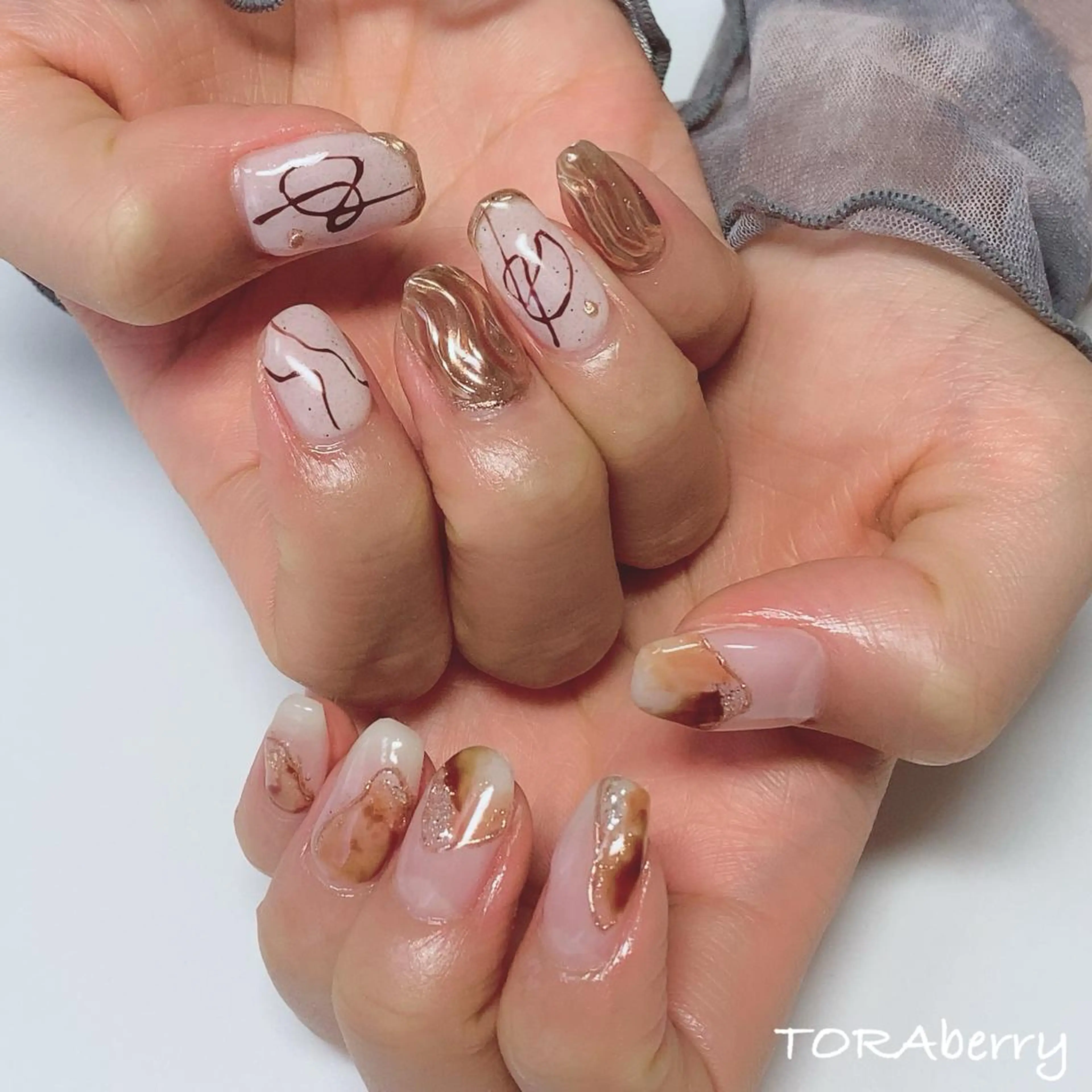 ネイル ハンドネイル ネイリスト なつみのネイルデザイン