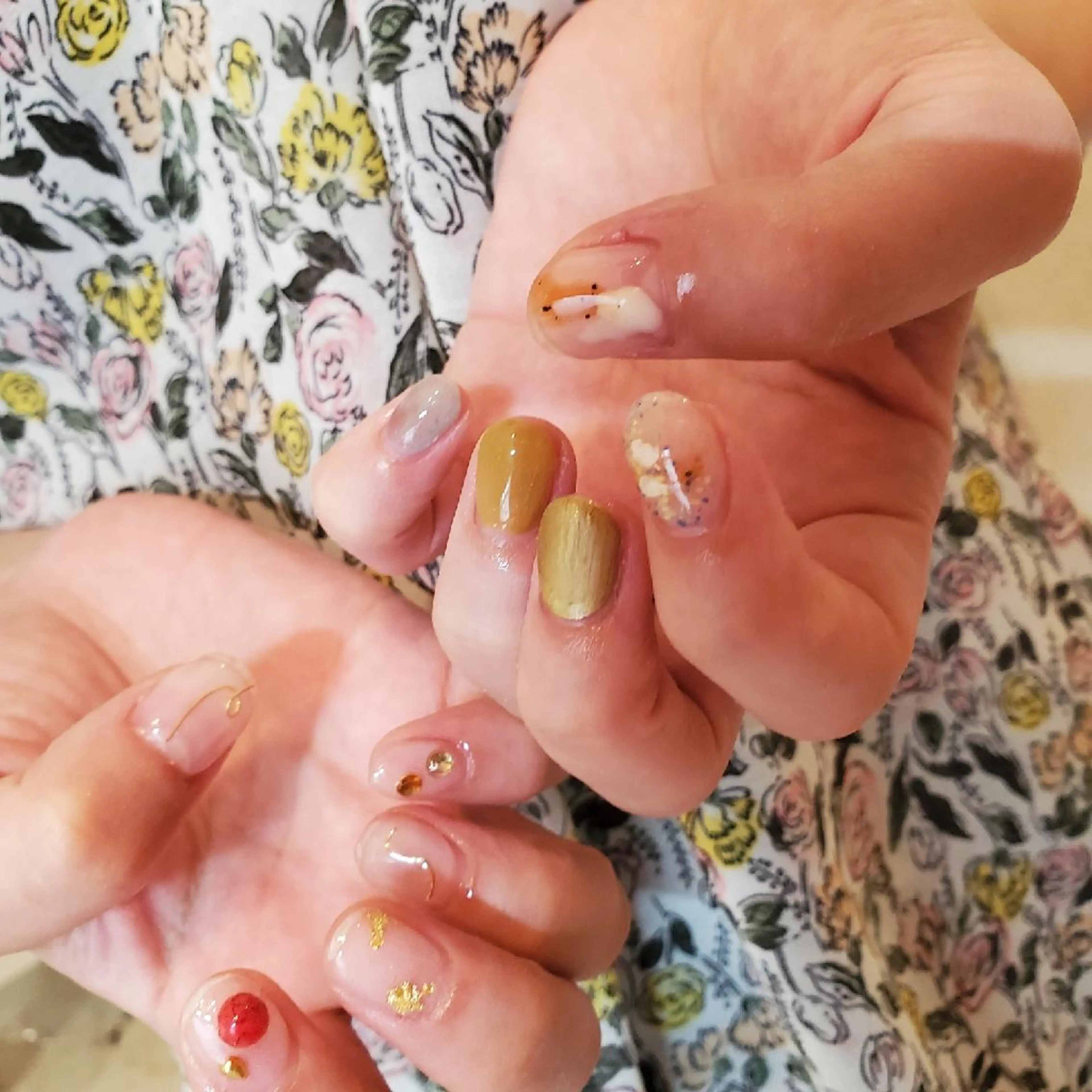 ネイル ハンドネイル 店長 佐藤のネイルデザイン