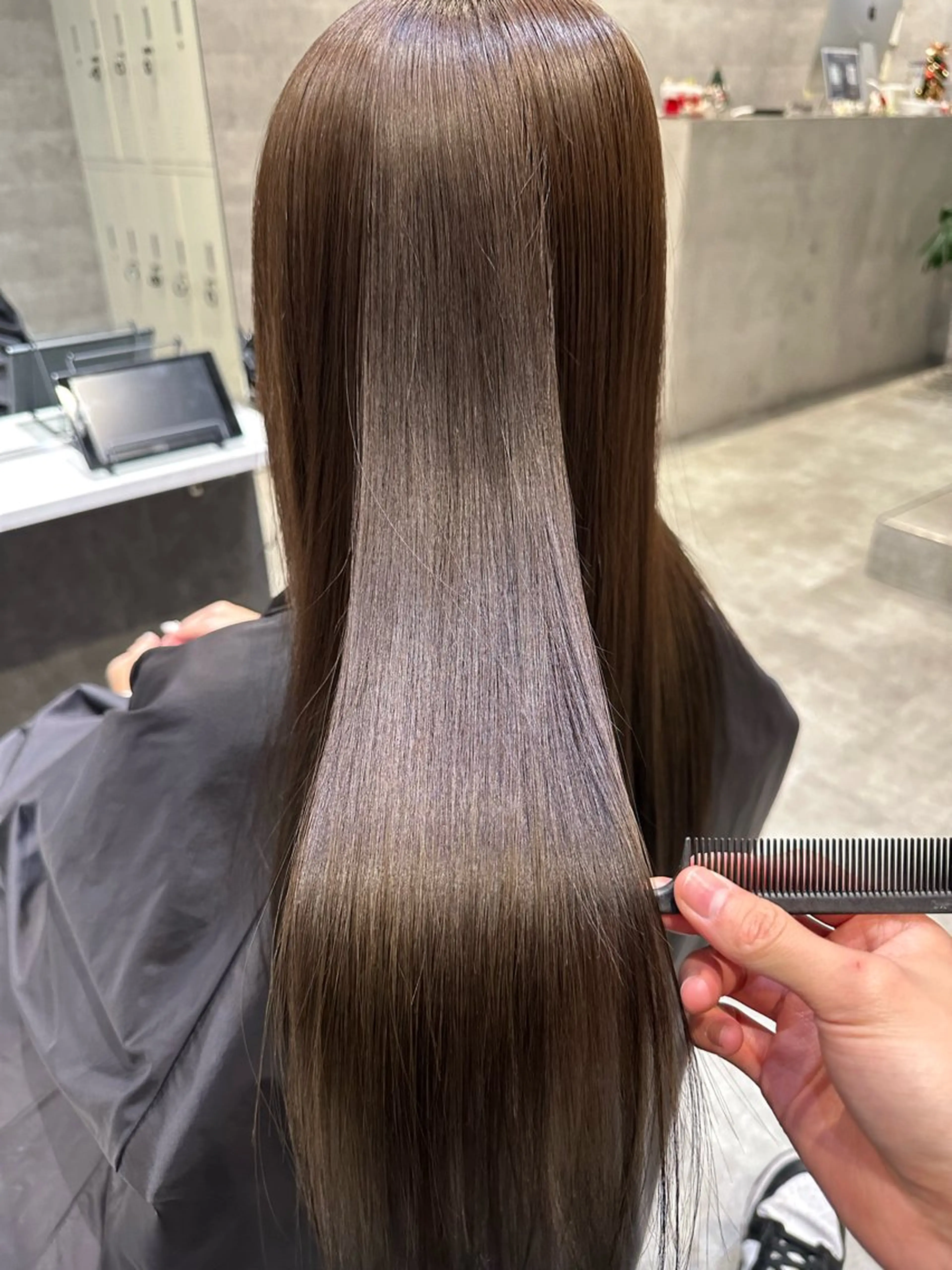 ロング カラー _WHITE /藤田唯生のヘアスタイル