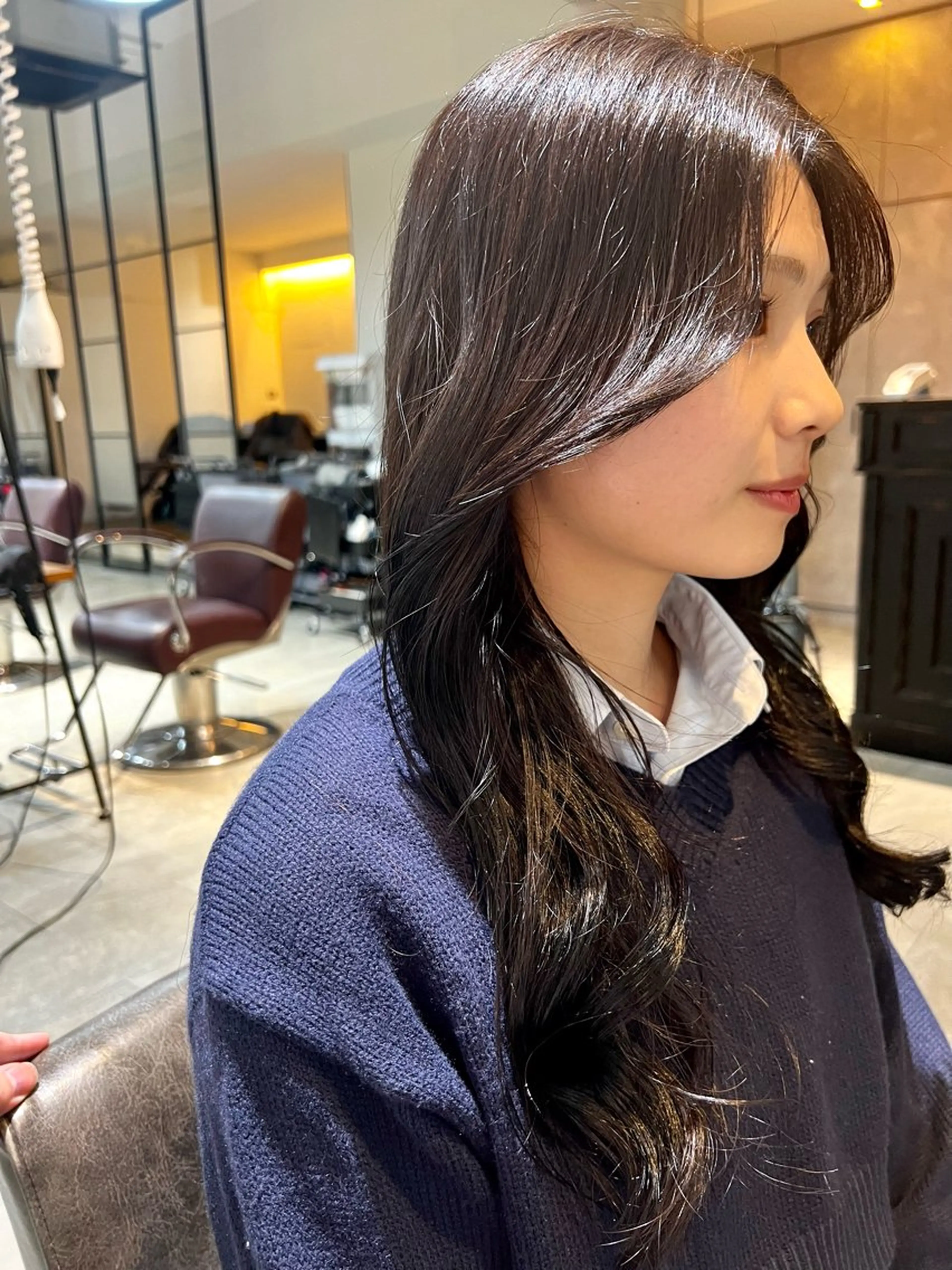 ロング カラー ヘアアレンジ カット ヘアカラー トリートメント ヘアセット 🌈インナーカラー ‘ショウマ’🌈のヘアスタイル