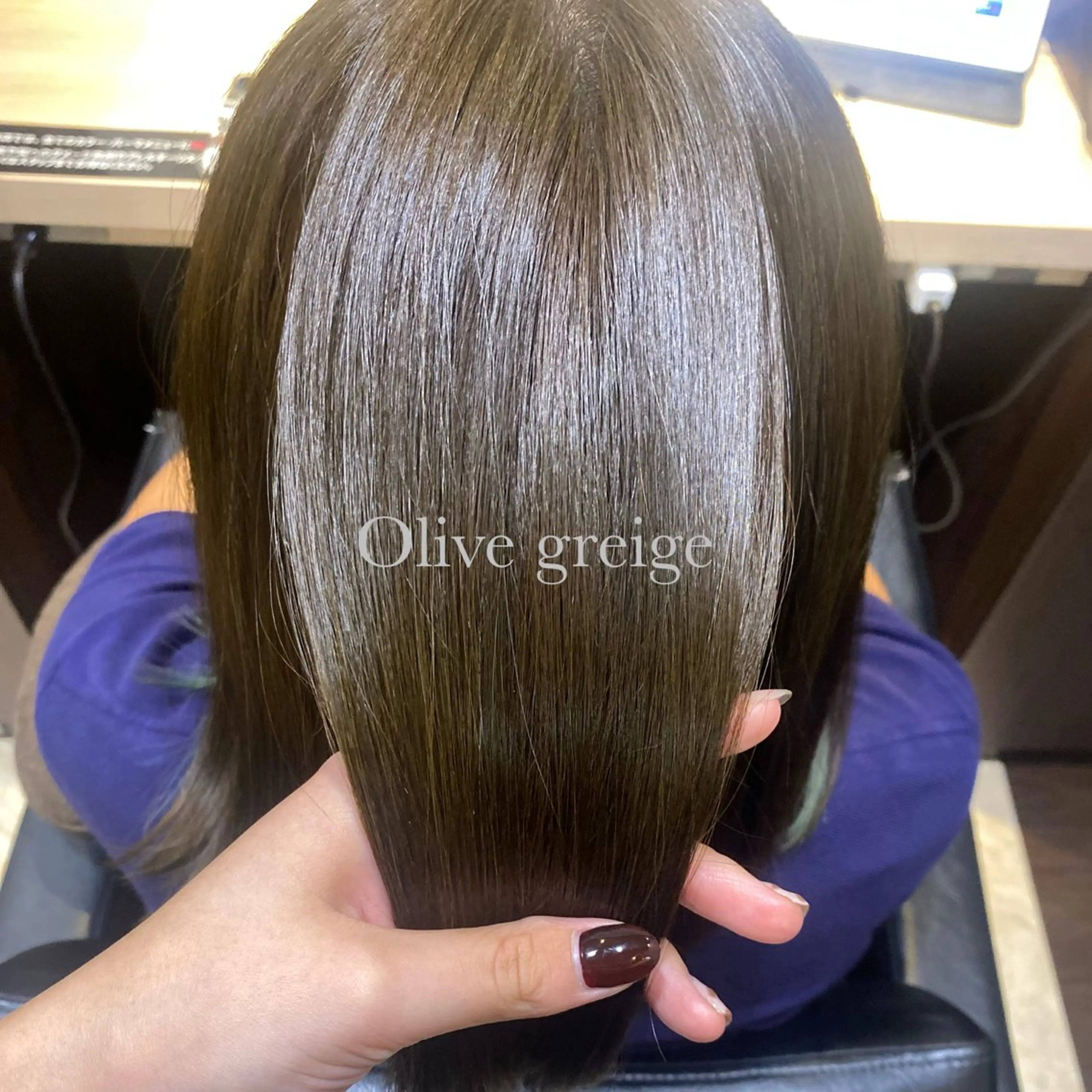 カラー ベージュカラー 🌷松本 穂乃佳🌷のヘアスタイル