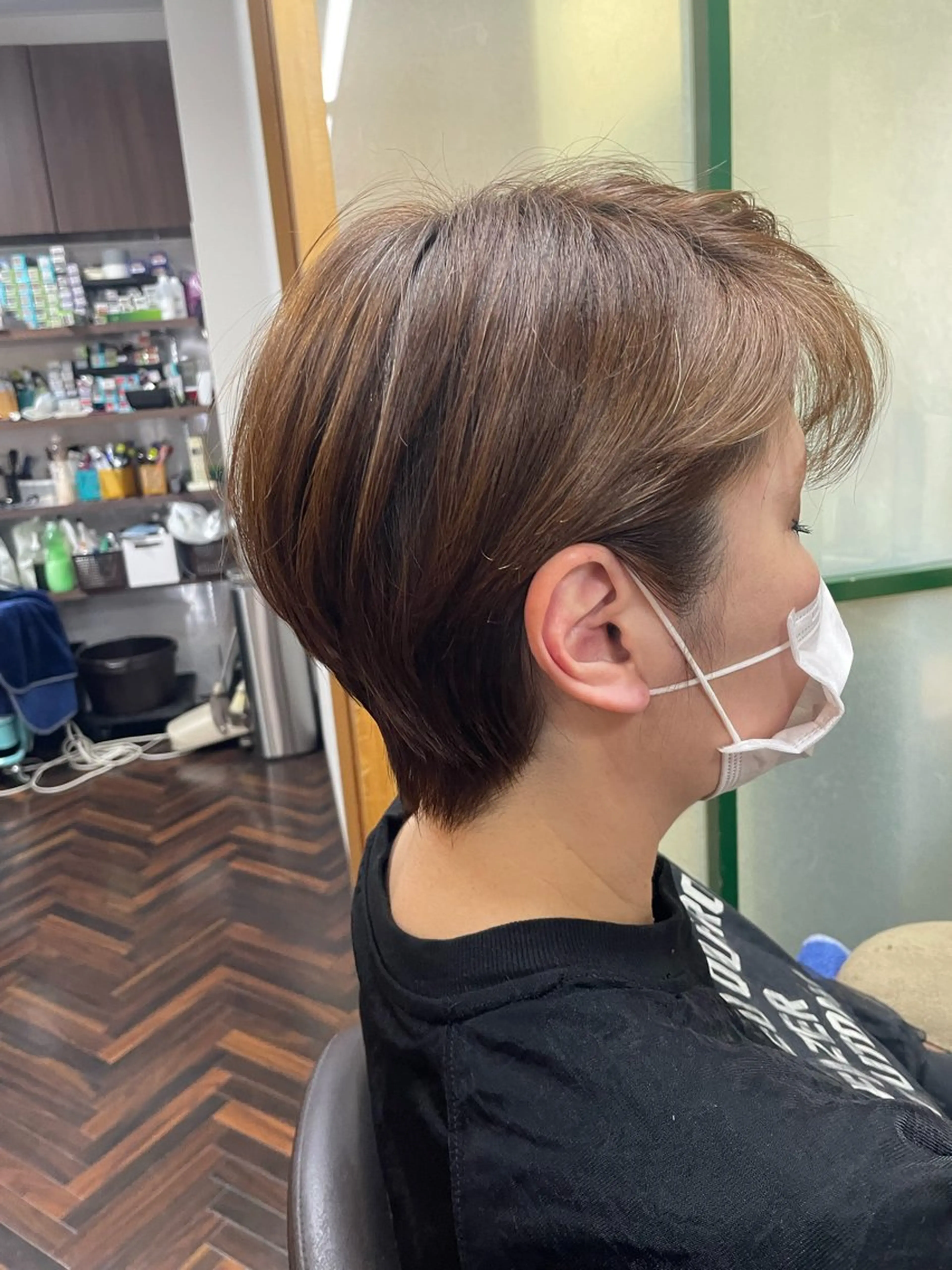 ショート katae sayoriのヘアスタイル