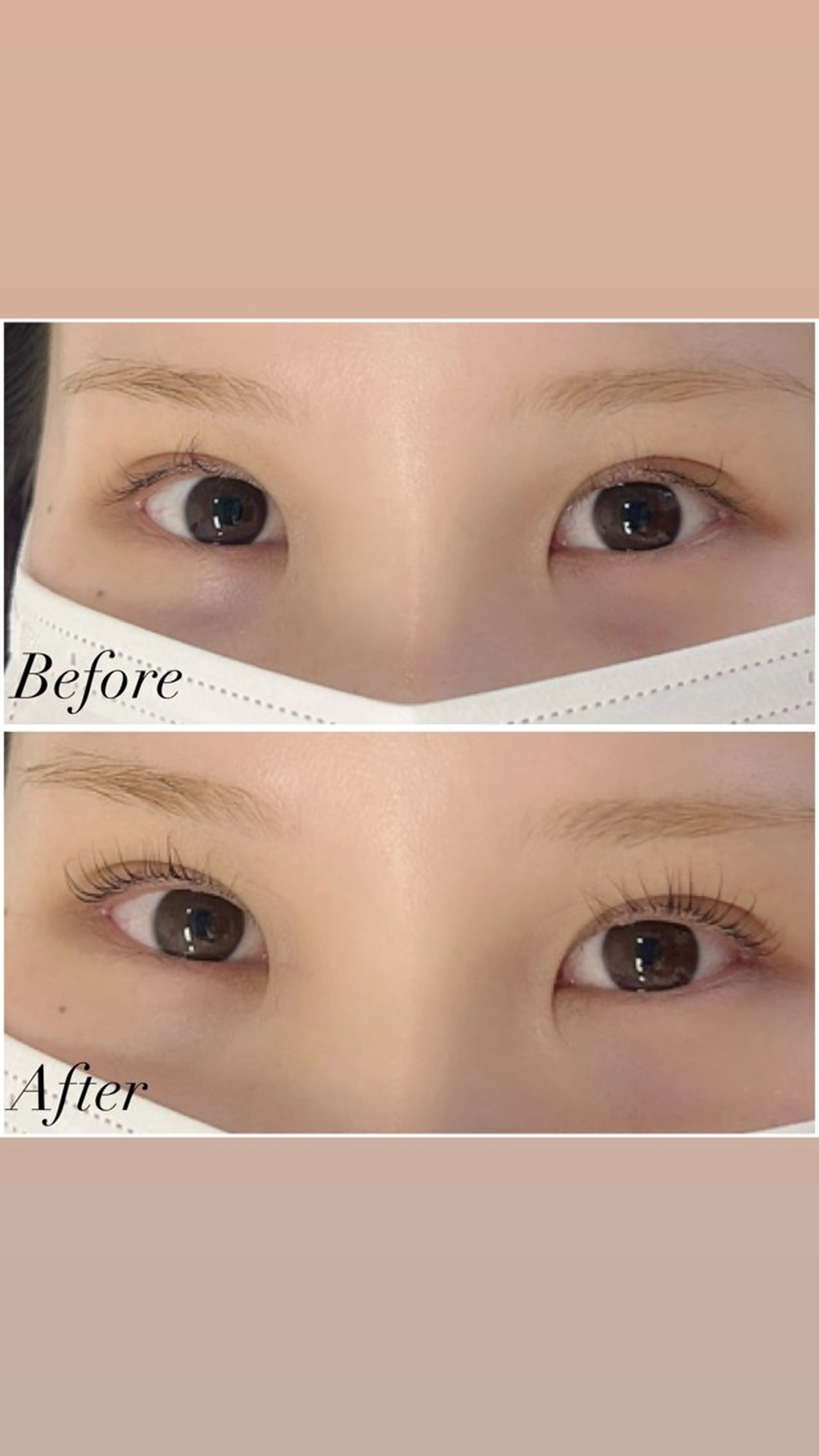 マツエク・マツパ 束感まつ毛 パリジェンヌラッシュリフト Beautyeyel ash京都中央口店のマツエク・マツパデザイン