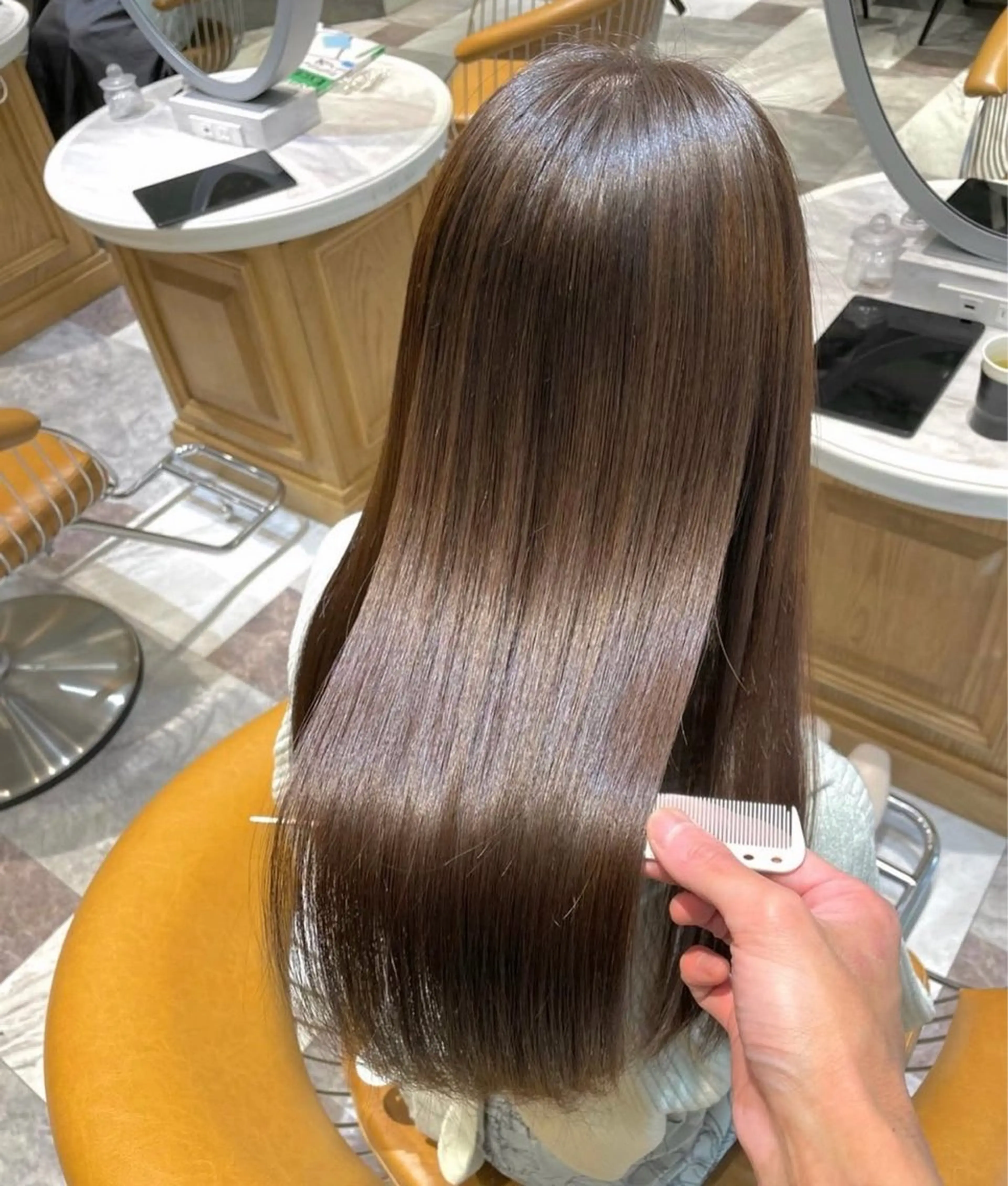 【トリートメントモデル🍒♡】3stepトリートメント🫧内側から水分補給サラツヤ髪へ✨️の写真