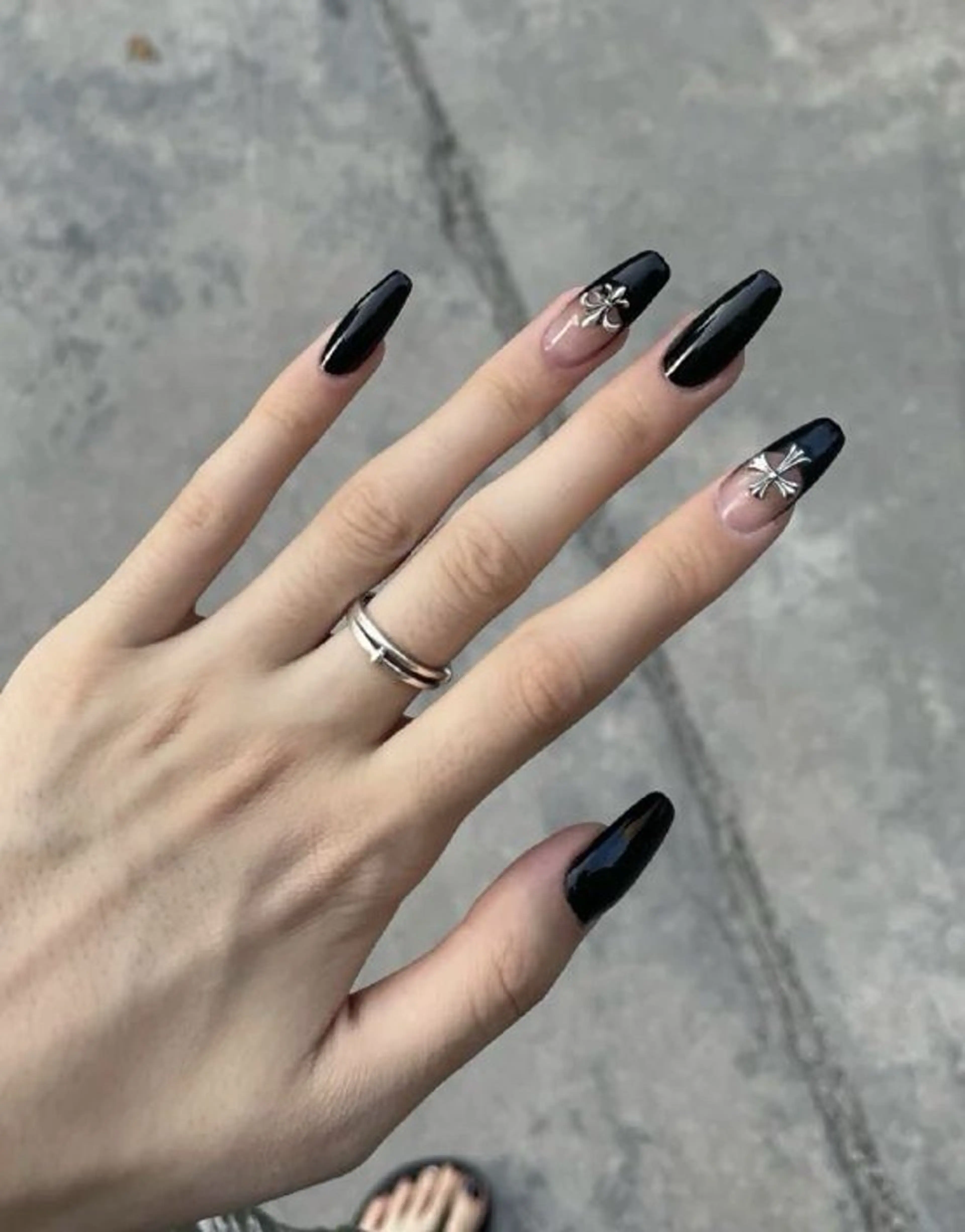 ネイル 韓国ネイル 持ち込み ネイルチップ ハンドネイル RINN ANA.CHUOのネイルデザイン