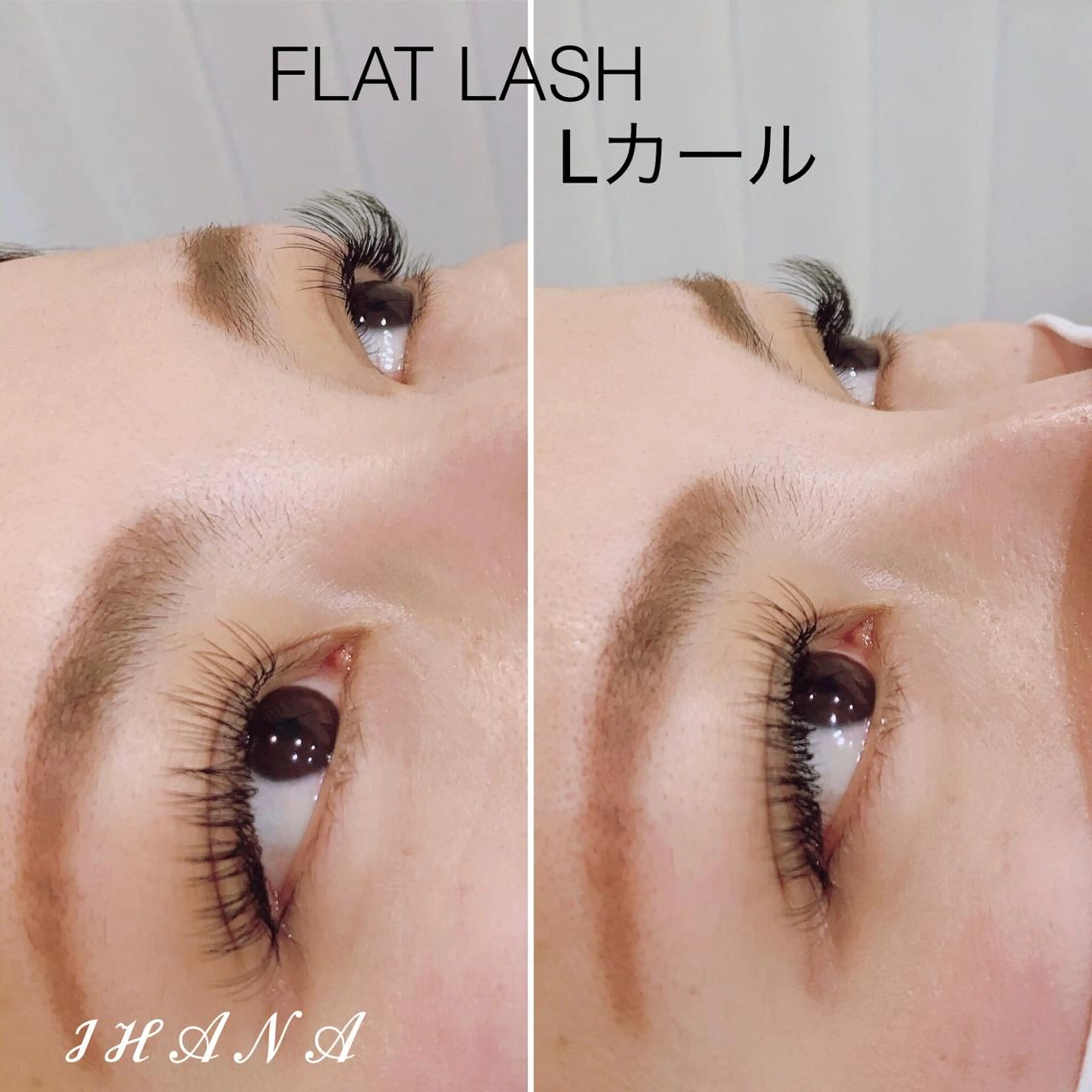 マツエク・マツパ Lカール IHANA ❁ イハナのマツエク・マツパデザイン