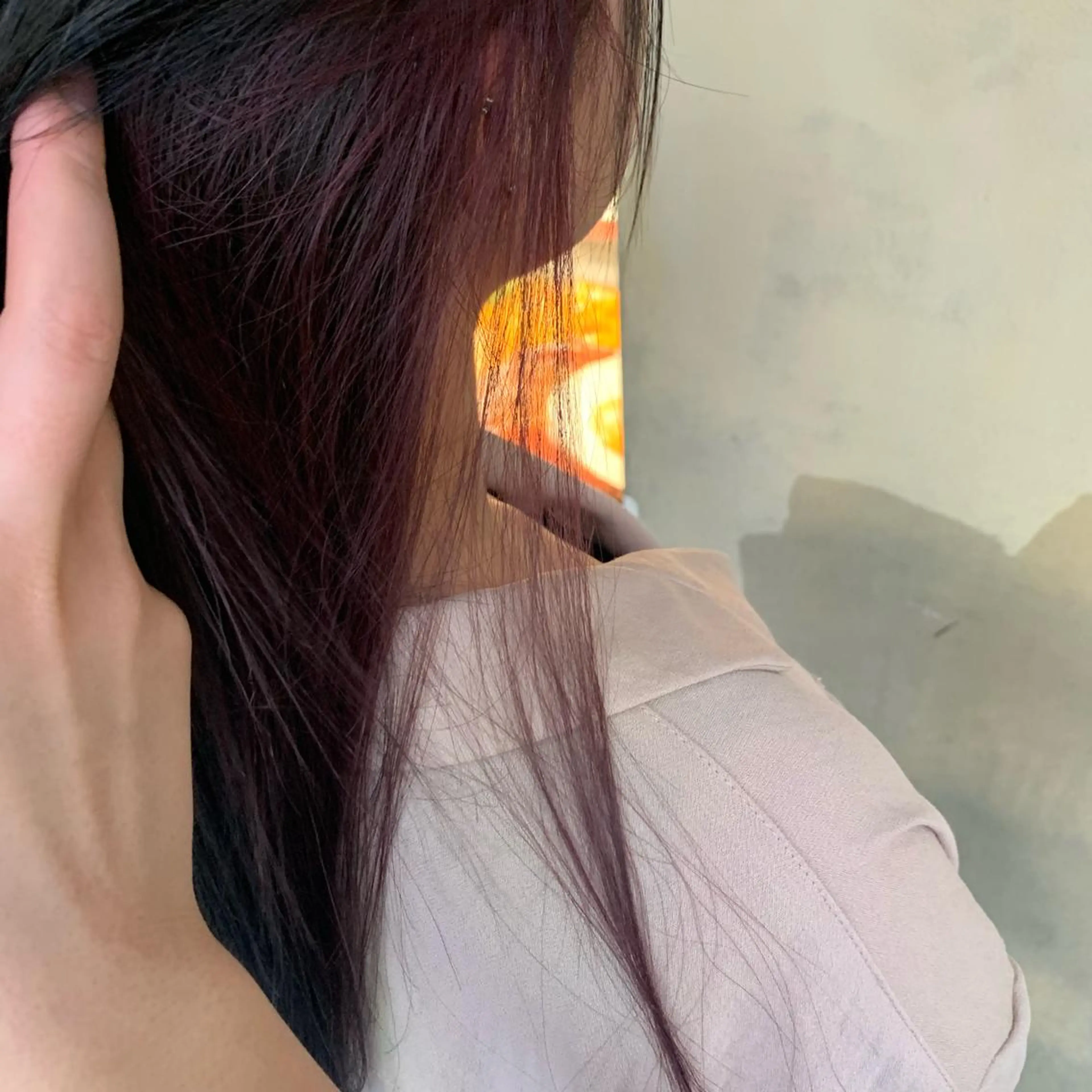 ミディアム カラー 立川/シールエクステ /みづきのヘアスタイル