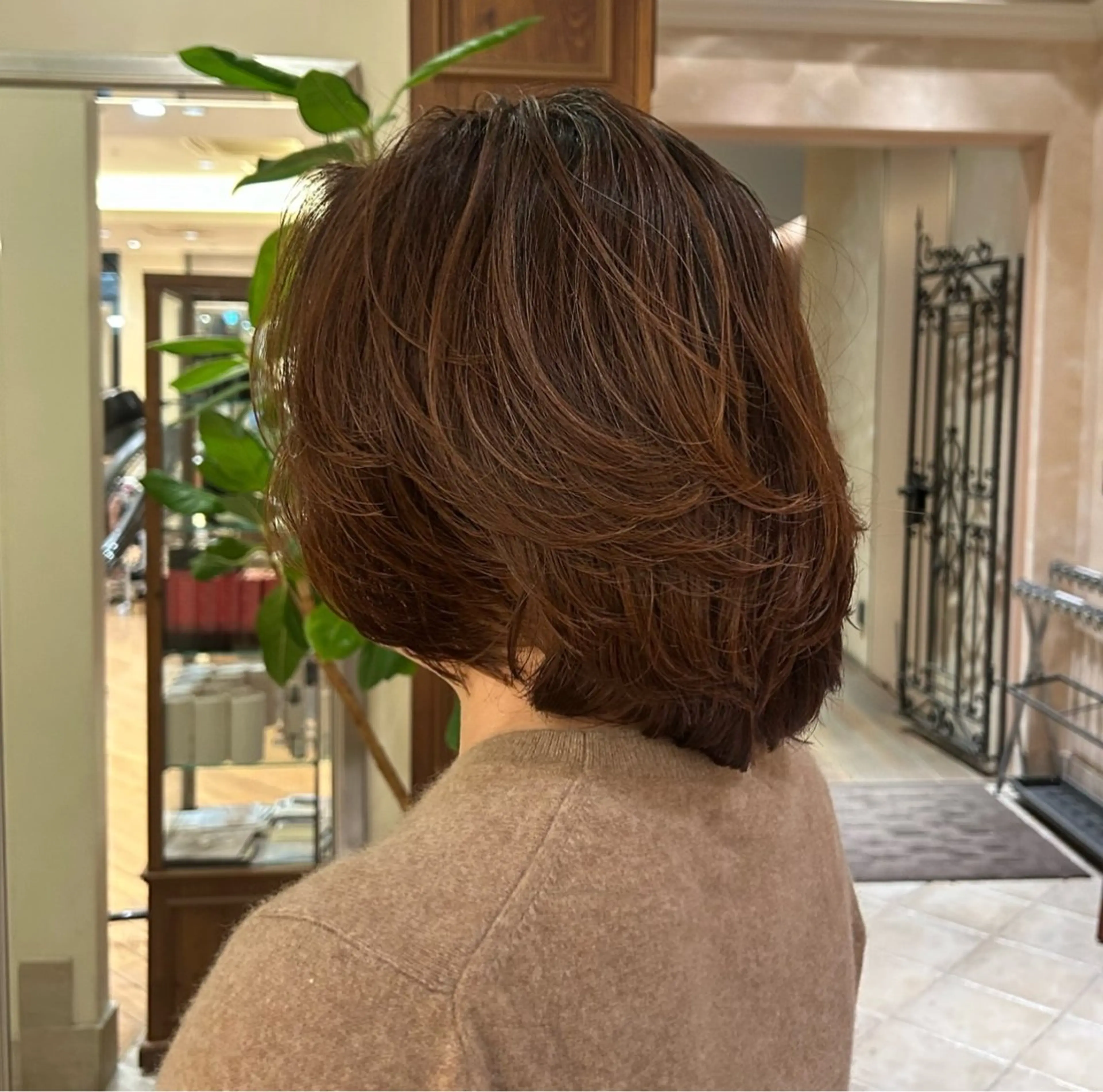 パーマ パーマ 髙橋 采来のヘアスタイル