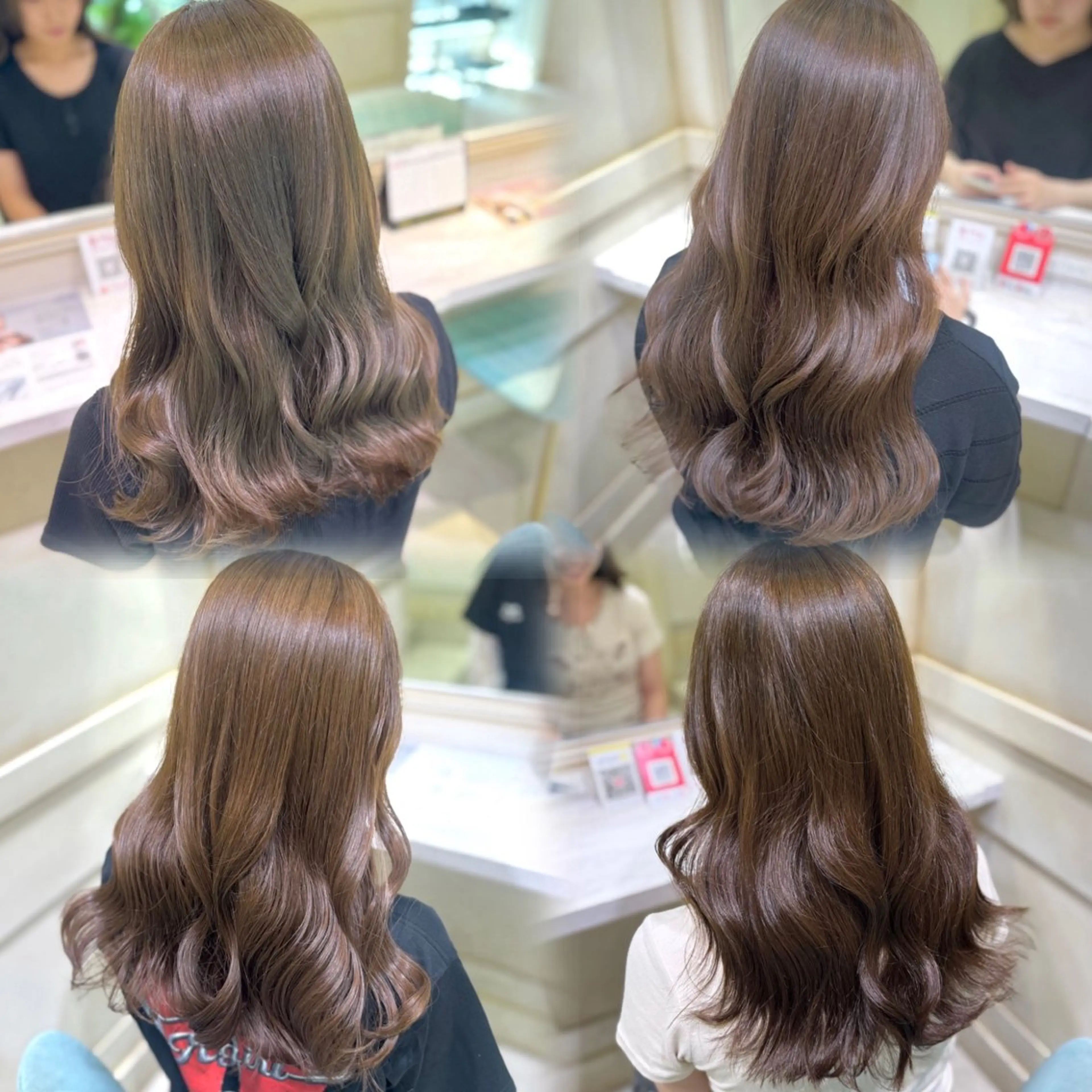 ロング カラー カット ヘアカラー トリートメント 透明感カラー/ kazusaのヘアスタイル