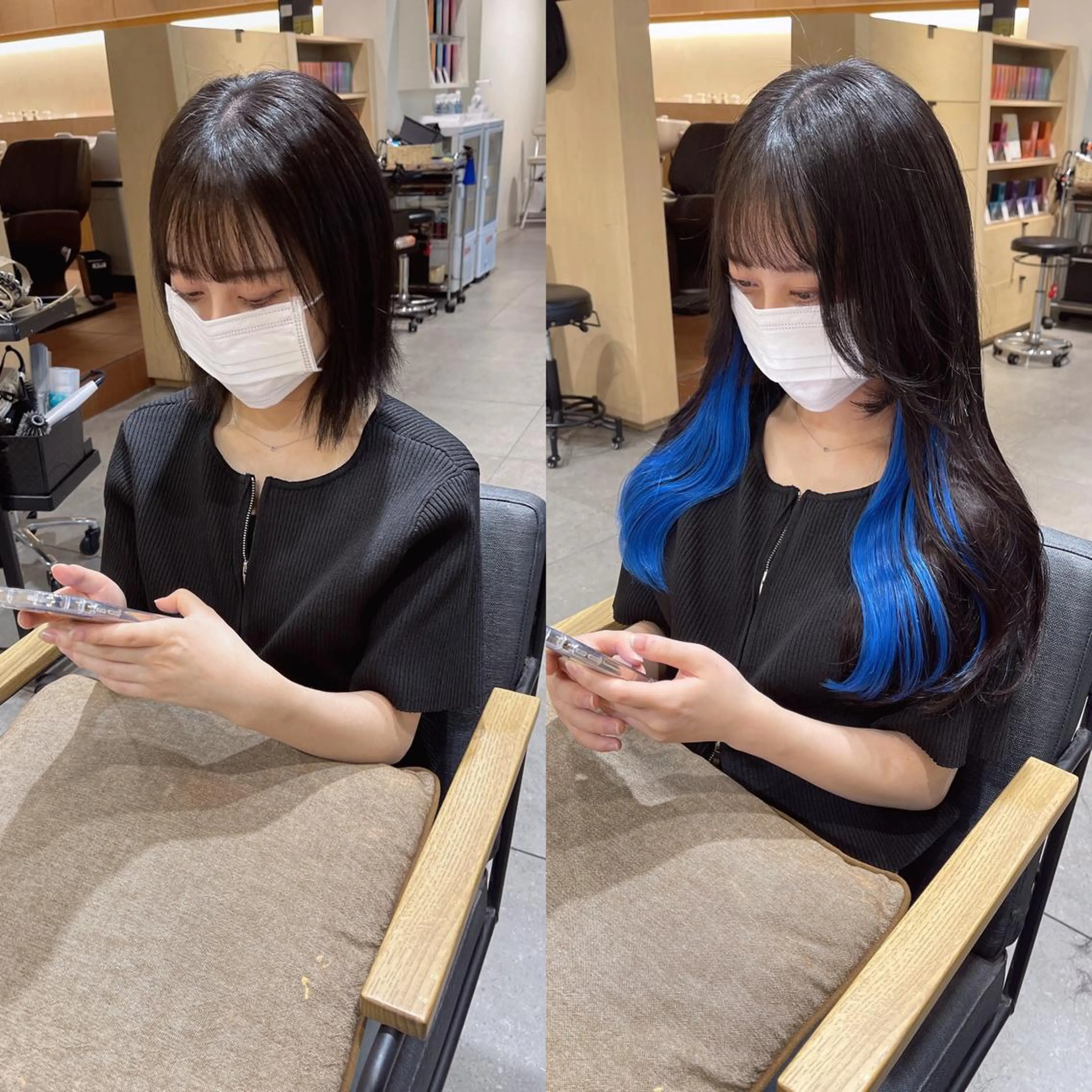 ロング エクステ エクステ インナーエクステ渋谷 🦋KAJIのヘアスタイル