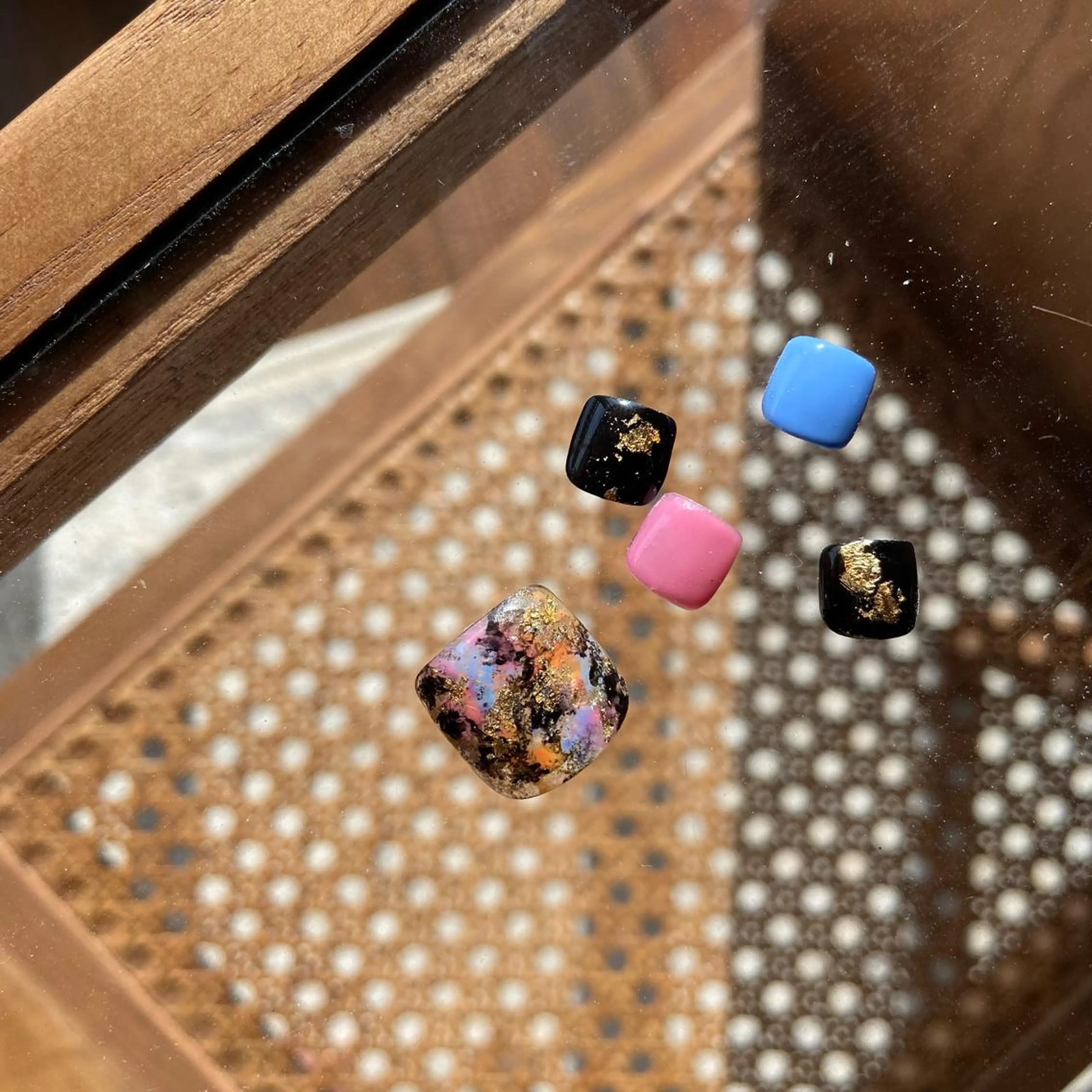 ネイル クリアネイル ミラーネイル ニュアンスネイル Adore nailのネイルデザイン