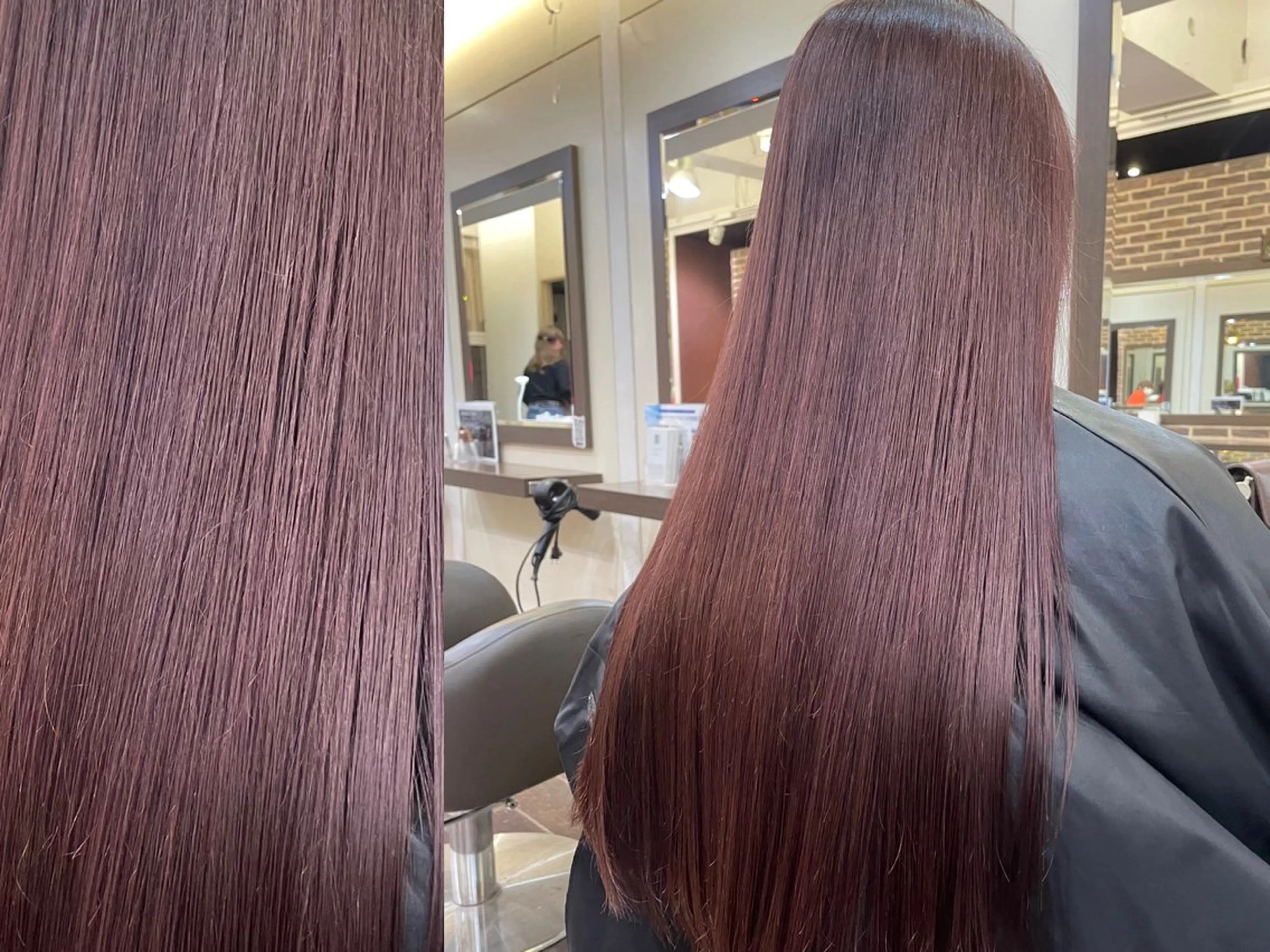 カラー ‪るか/‪透明感 カラー/アレンジのヘアスタイル