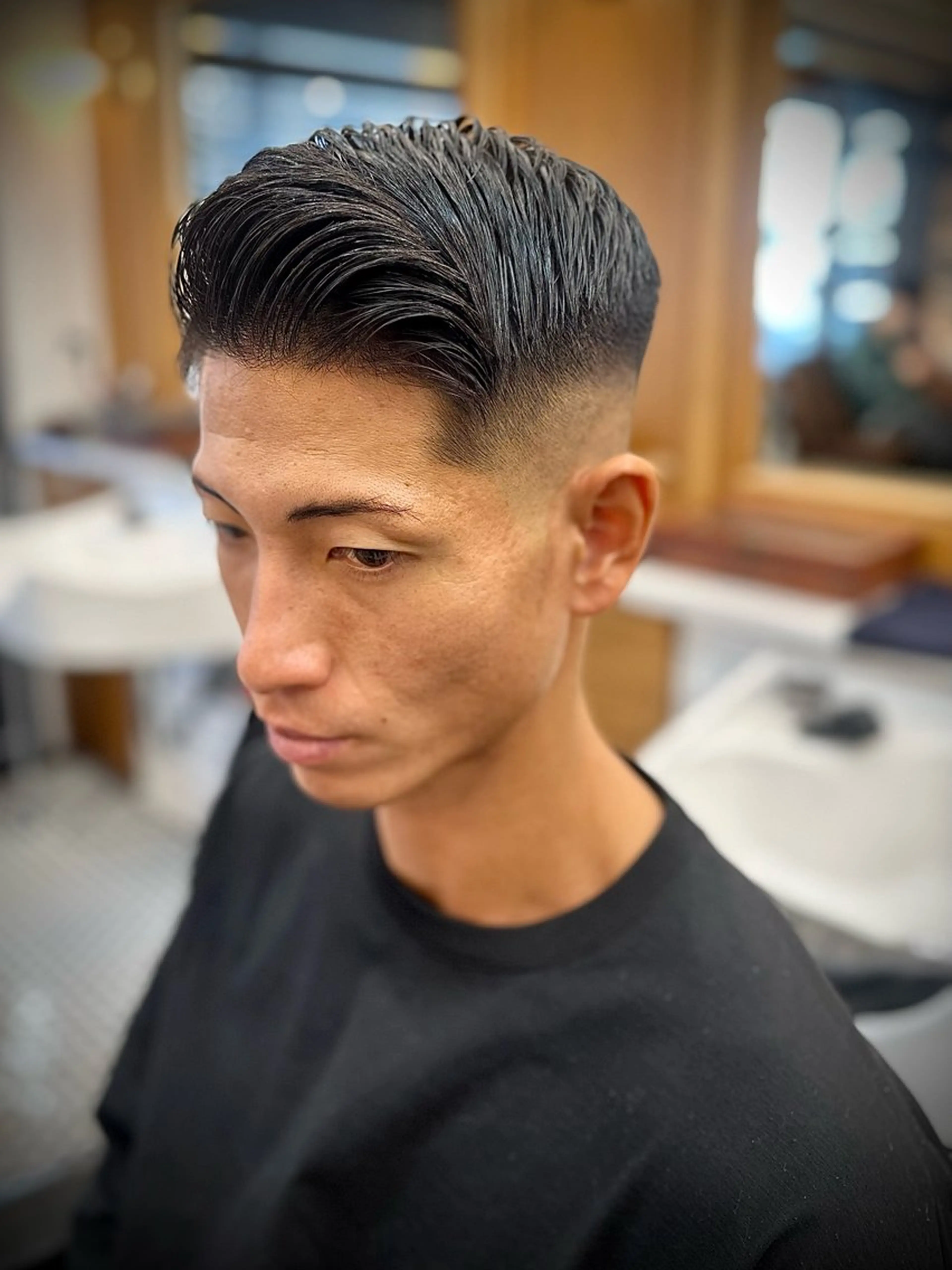 ショート メンズパーマ メンズカットYUKIのヘアスタイル