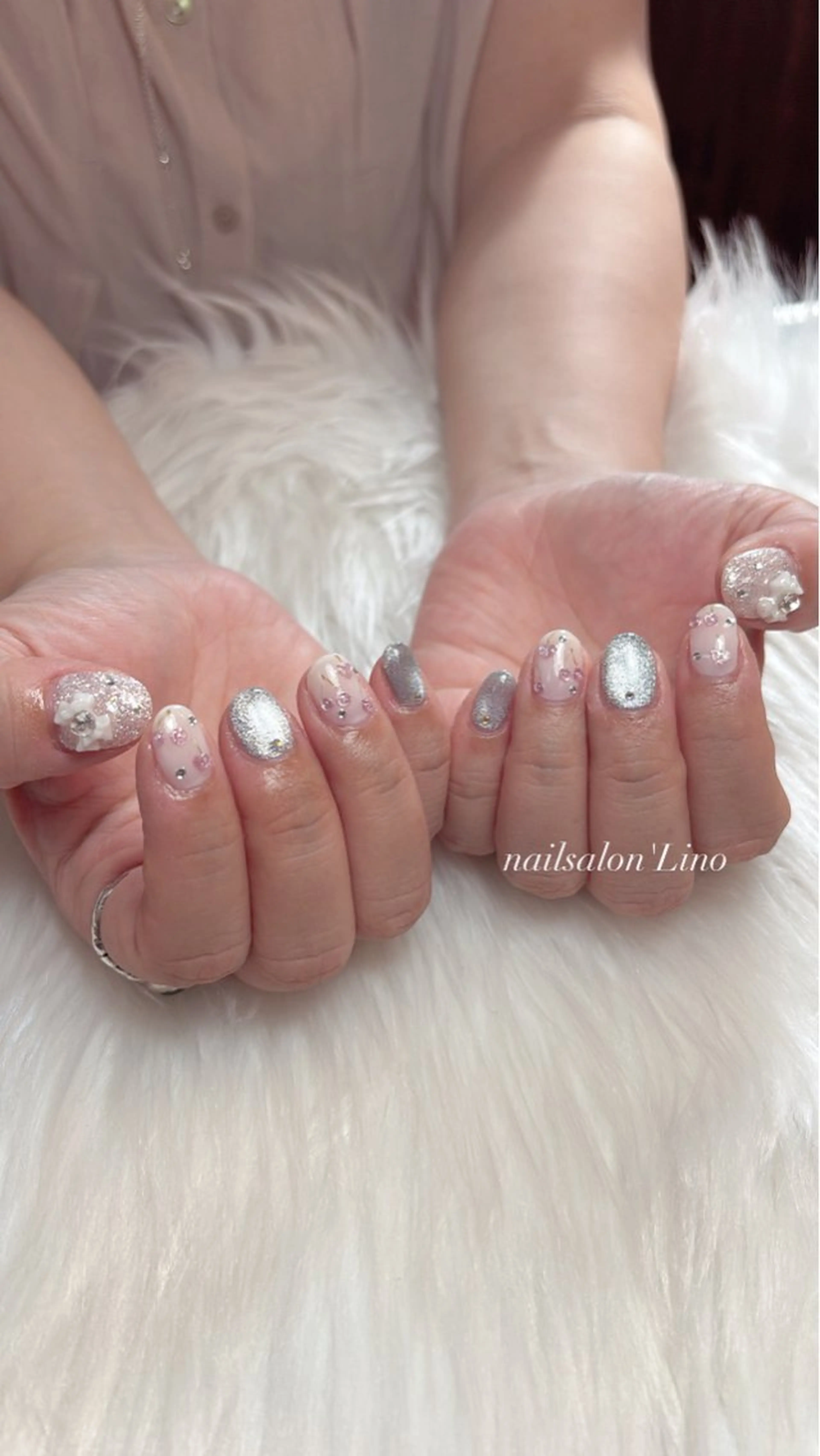 ネイル Lino𓂃⟡.· Chizuruのネイルデザイン