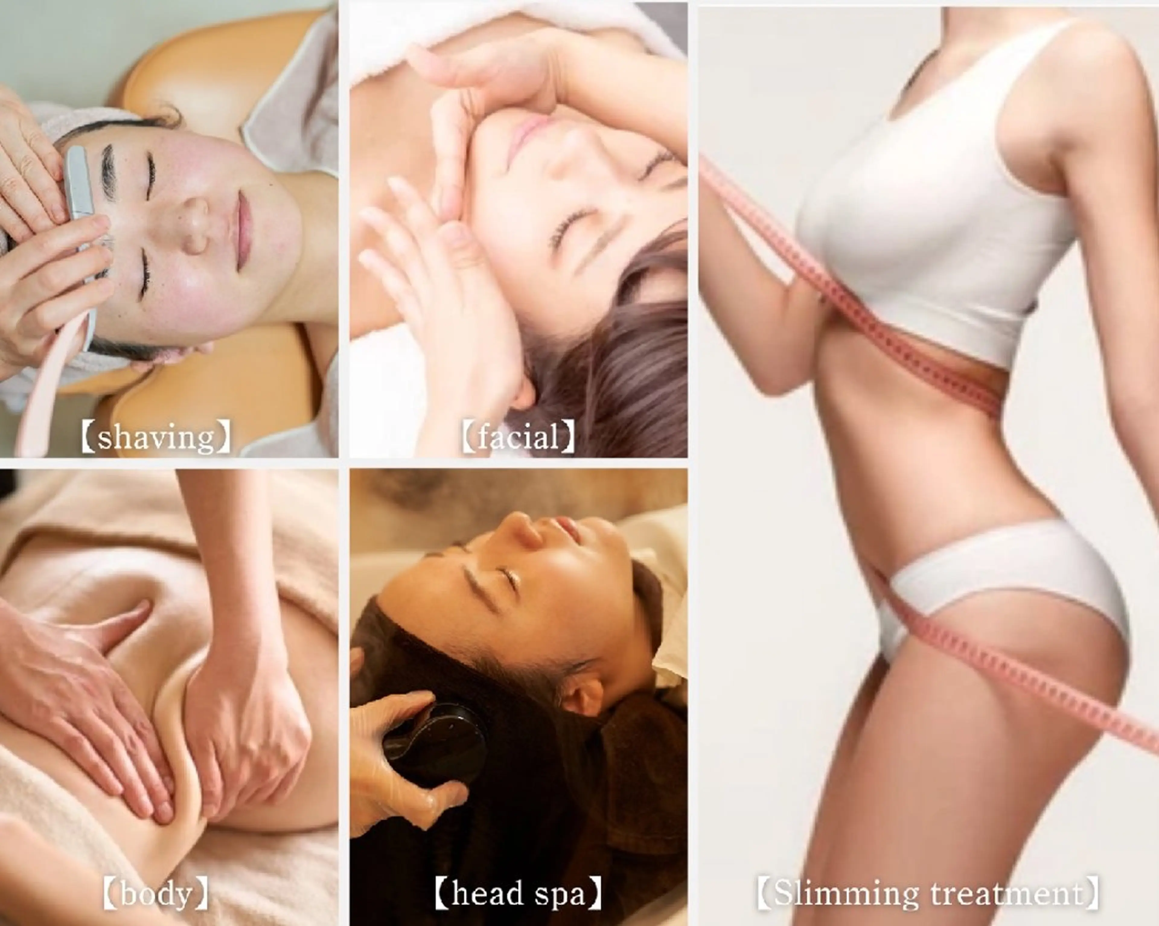 5種類体験メニュー🌸の写真