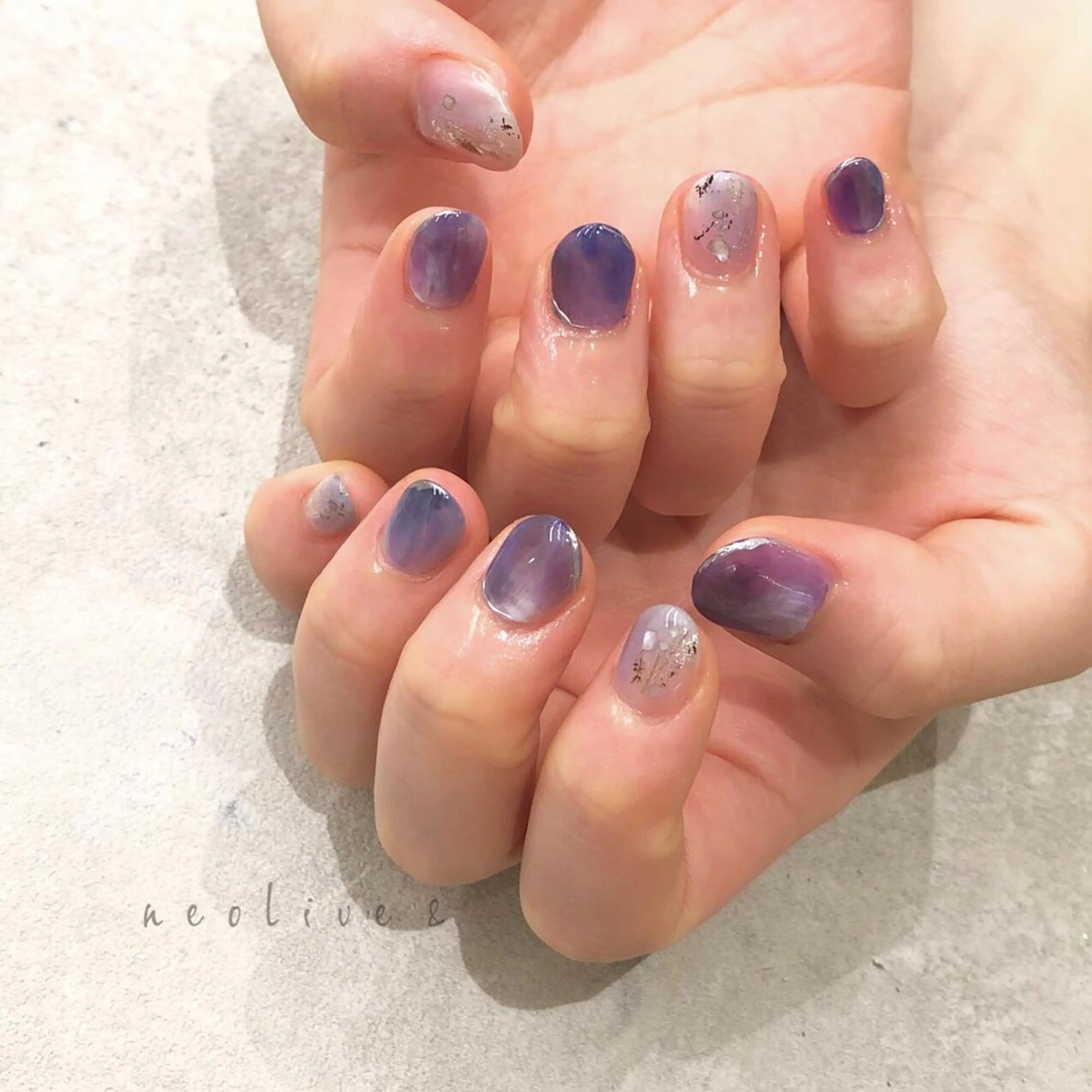 ネイル ハンドネイル Yuriko Omi パラジェル/渋谷のネイルデザイン